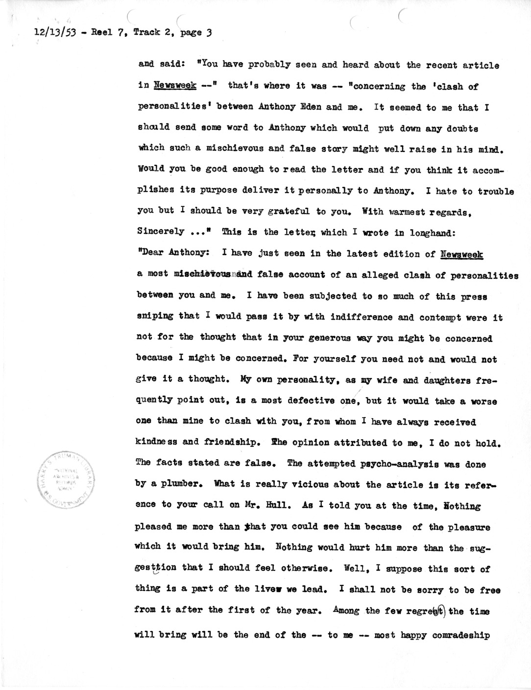 Transcript of Princeton Seminars Discussion, Reel 7, Track 2
