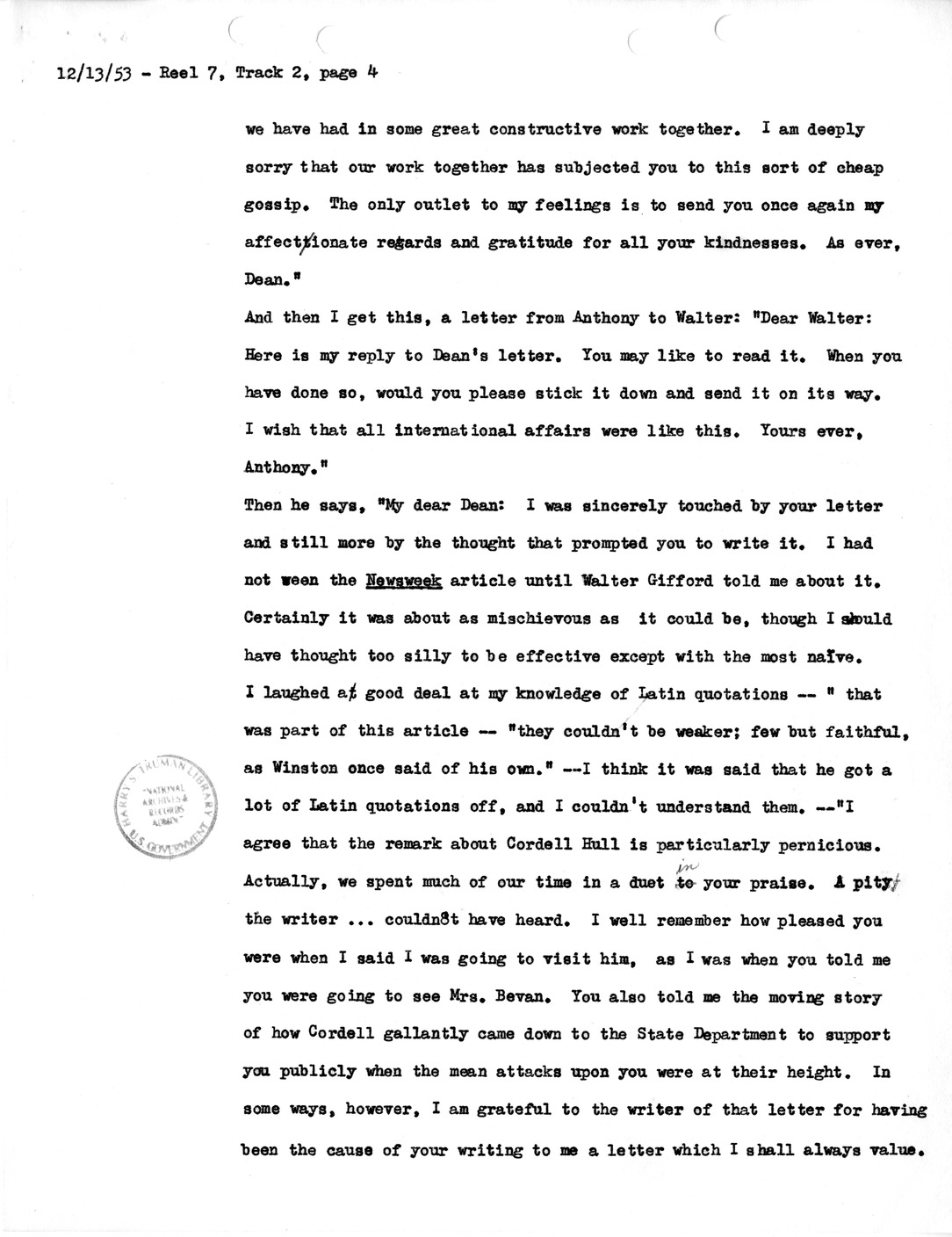 Transcript of Princeton Seminars Discussion, Reel 7, Track 2