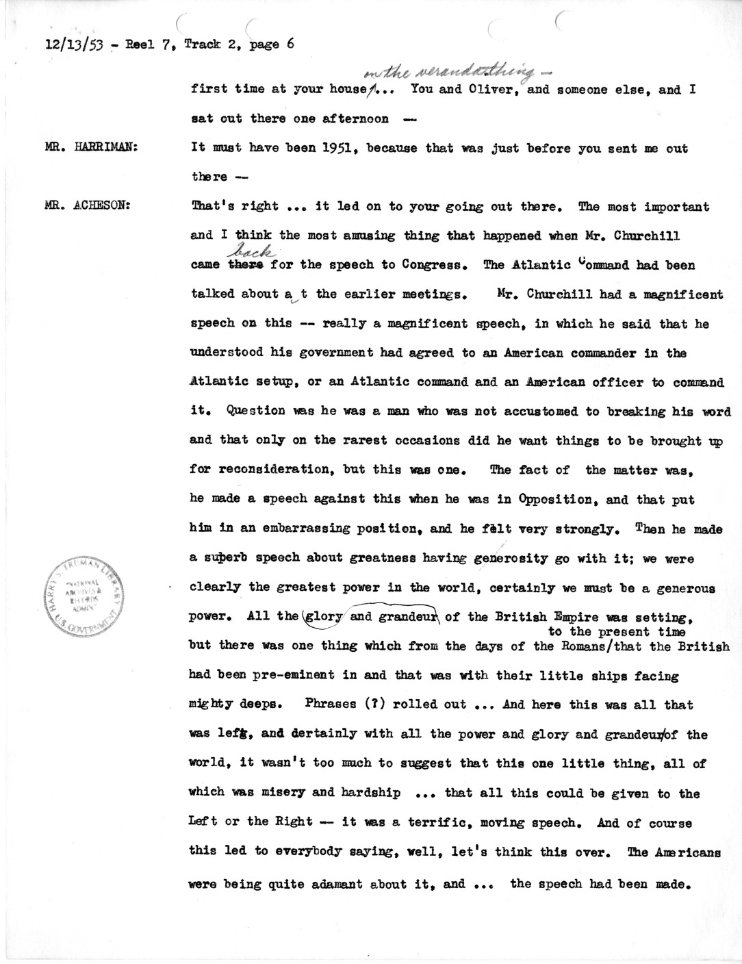 Transcript of Princeton Seminars Discussion, Reel 7, Track 2