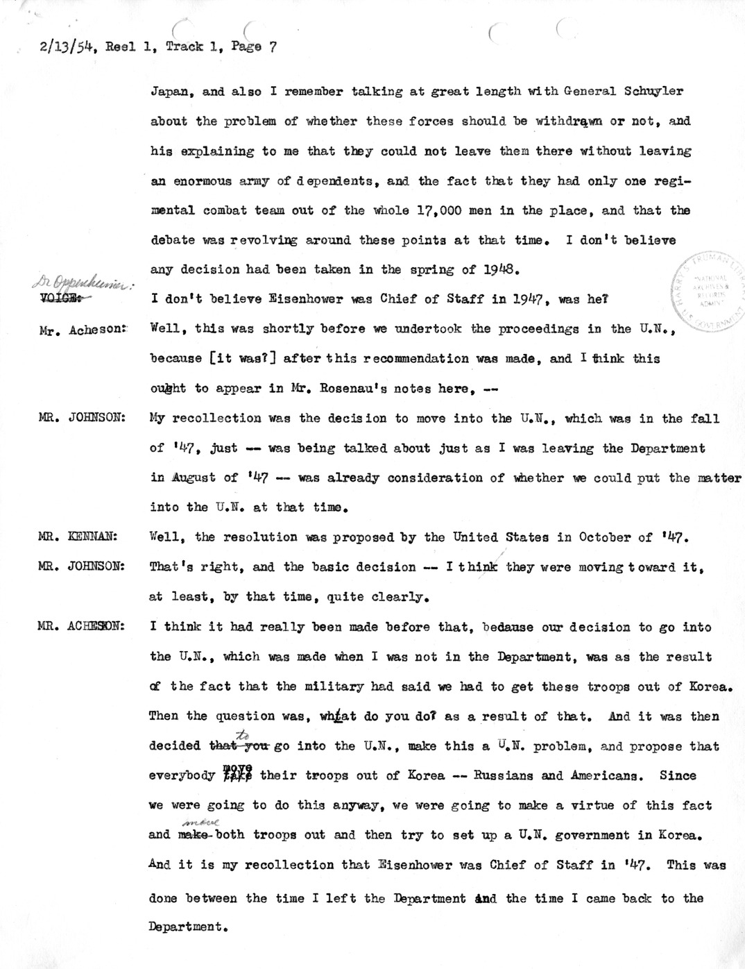 Transcript of Princeton Seminar Discussion, Reel 1, Track 1