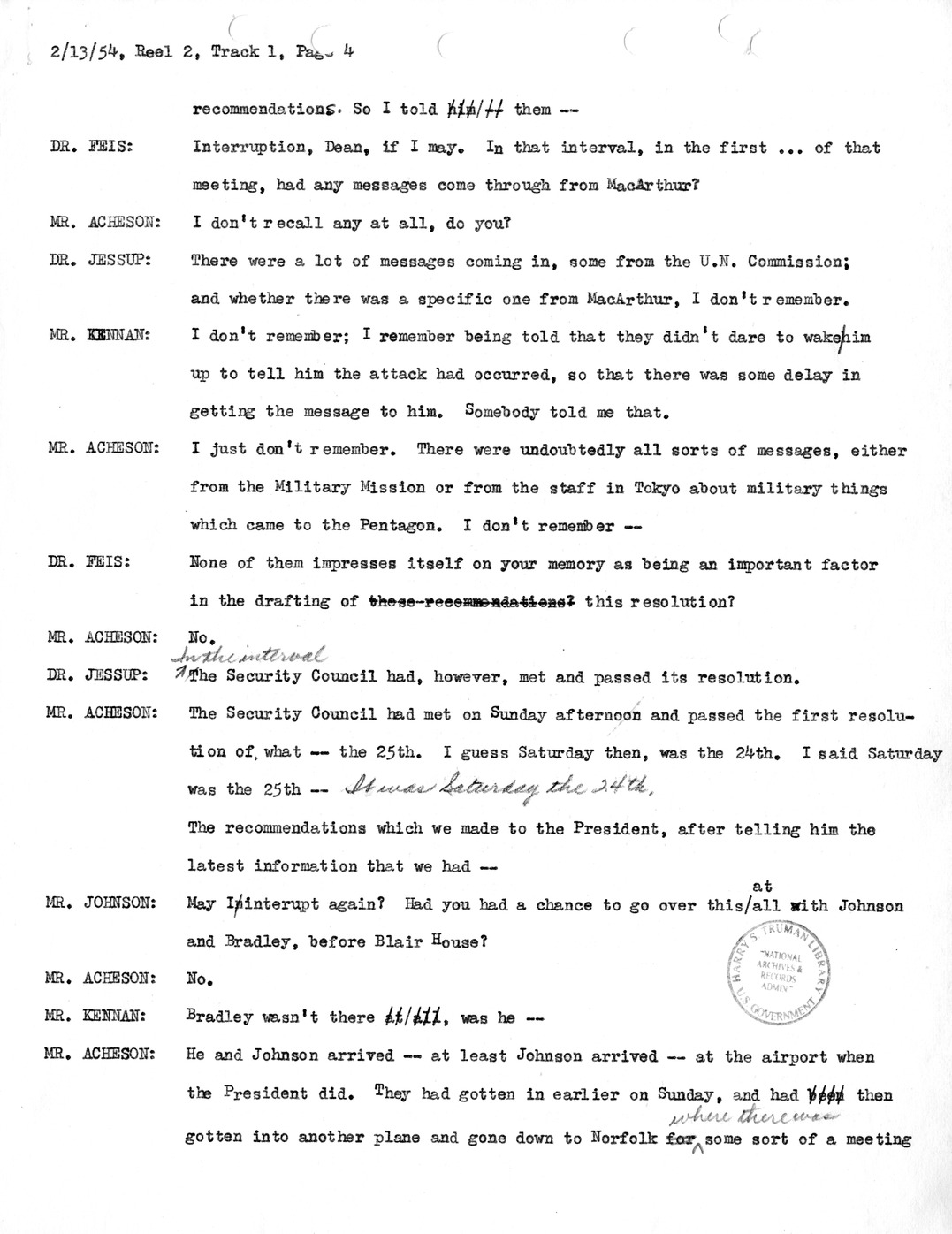 Transcript of Princeton Seminar Discussion, Reel 2, Track 1