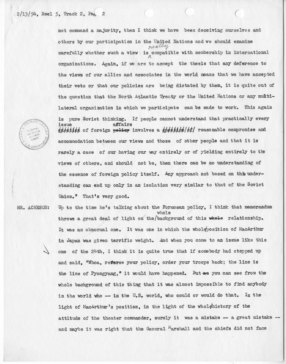 Transcript of Princeton Seminar Discussion, Reel 5, Track 2