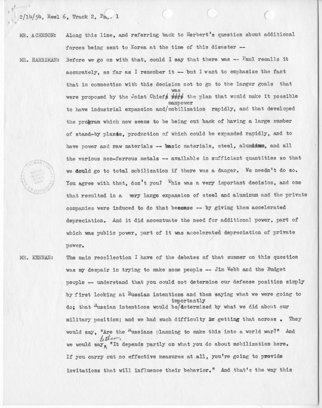Transcript of Princeton Seminar Discussion, Reel 6, Track 2