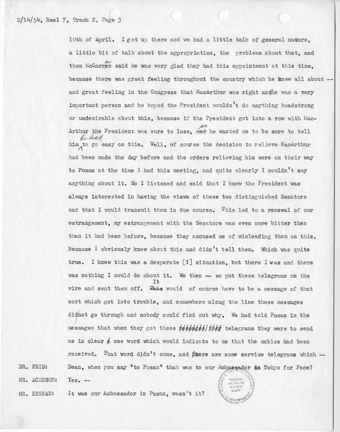 Transcript of Princeton Seminars Discussion, Reel 7, Track 2