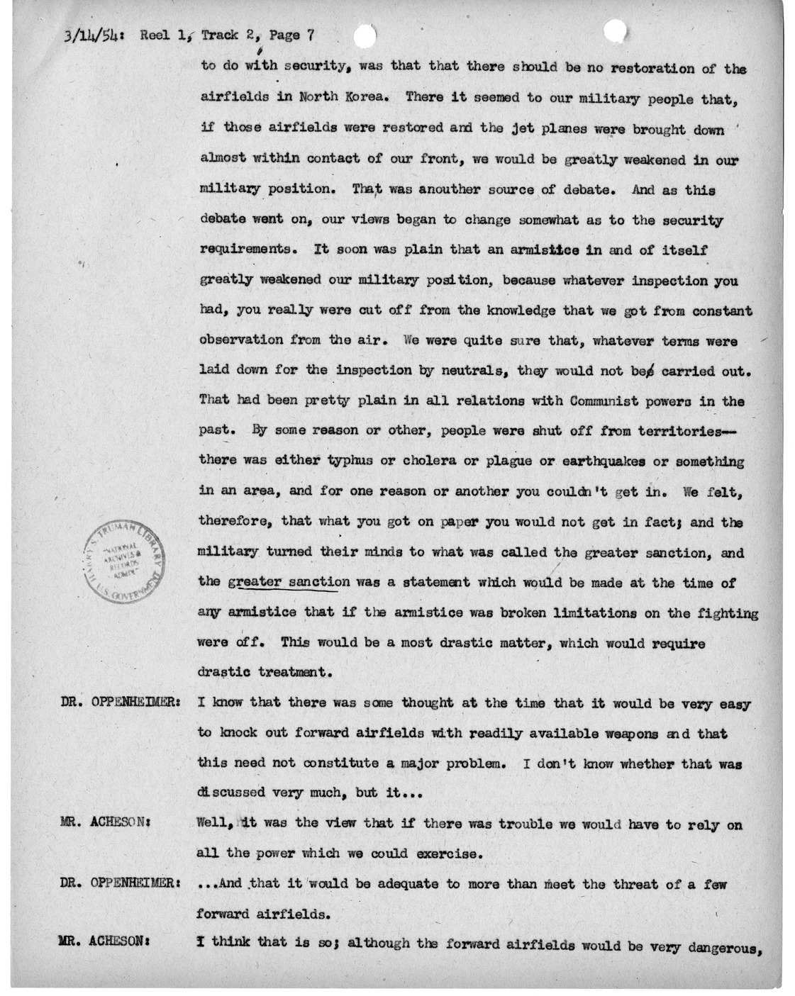 Transcript of Princeton Seminar Discussion, Reel 1, Track 2