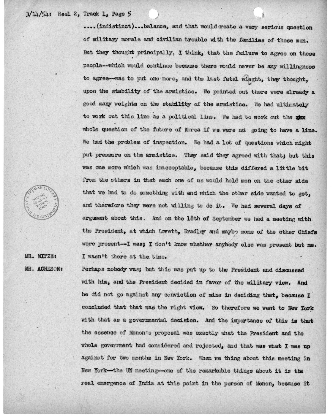 Transcript of Princeton Seminar Discussion, Reel 2, Track 1