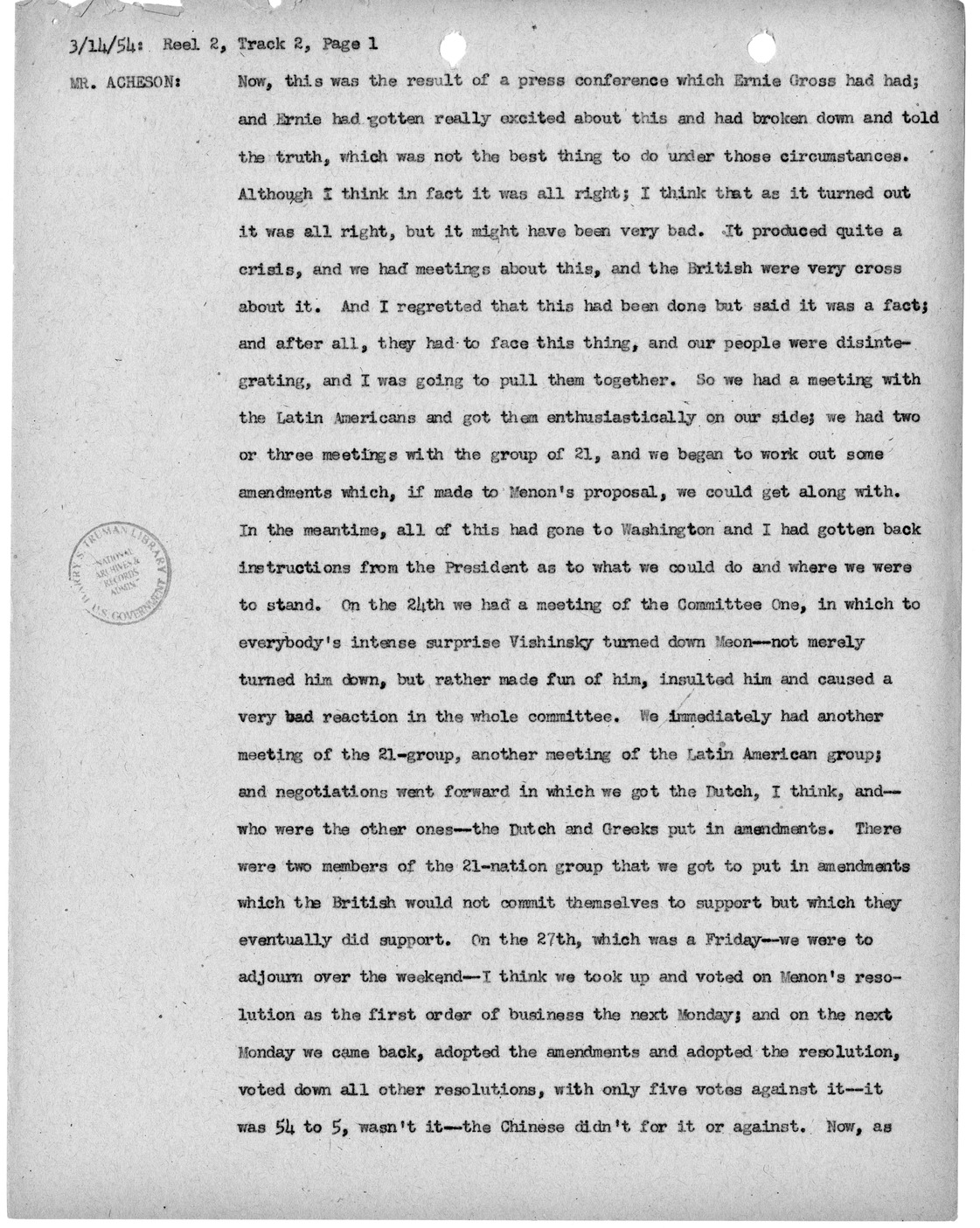 Transcript of Princeton Seminar Discussion, Reel 2, Track 2