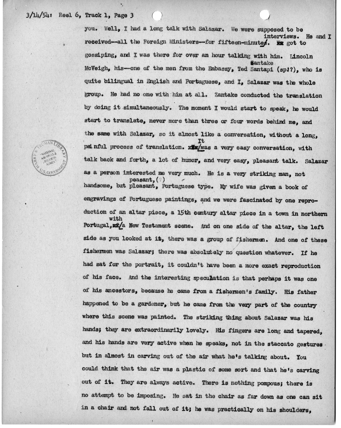 Transcript of Princeton Seminar Discussion, Reel 6, Track 1