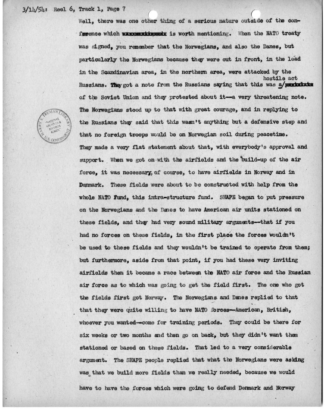 Transcript of Princeton Seminar Discussion, Reel 6, Track 1