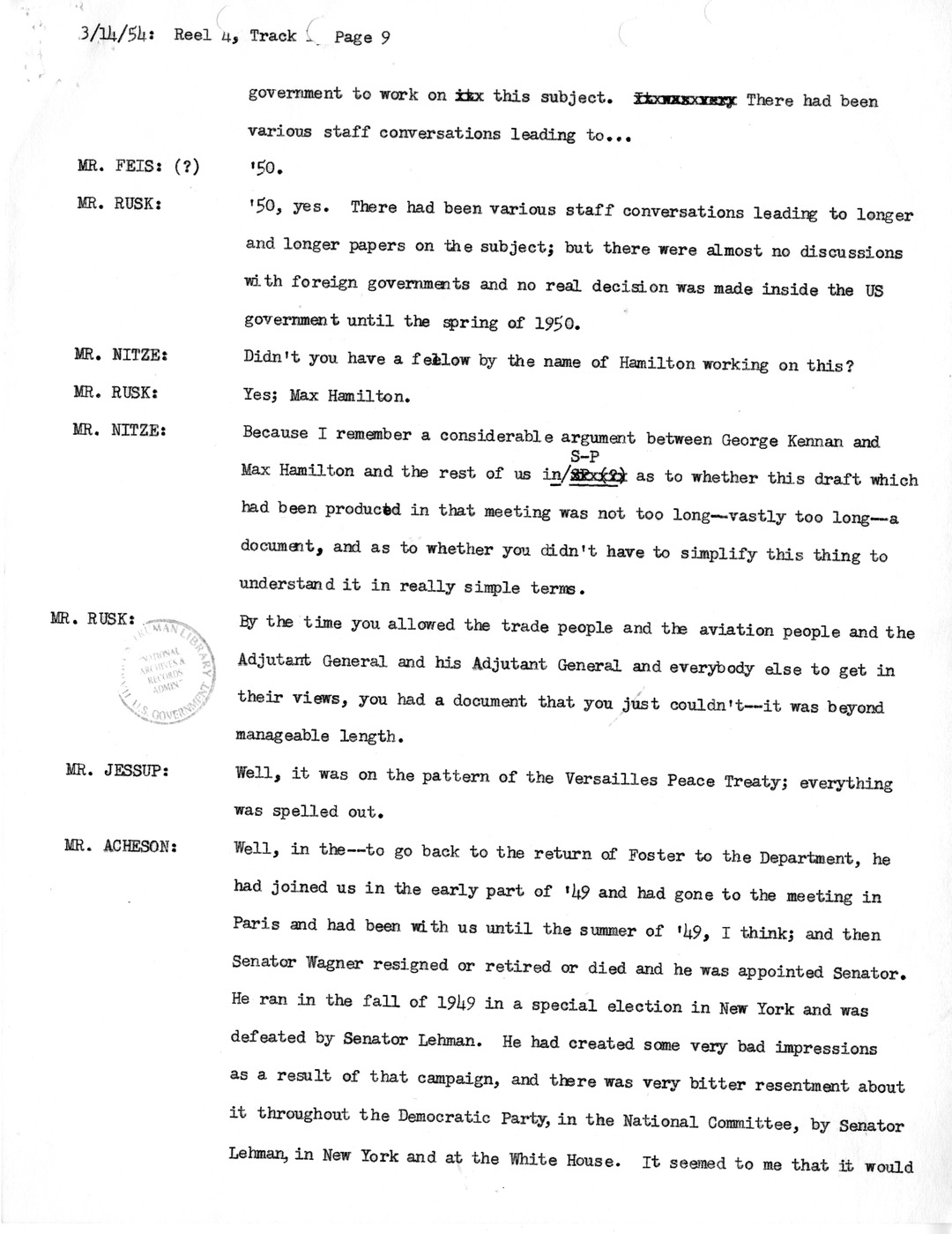Transcript of Princeton Seminar Discussion, Reel 4, Track 1