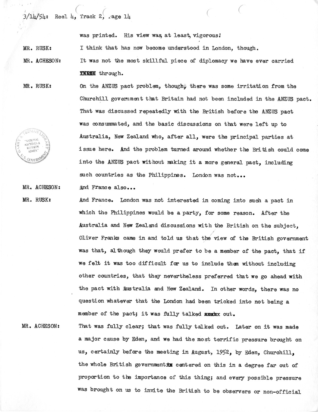 Transcript of Princeton Seminar Discussion, Reel 4, Track 2