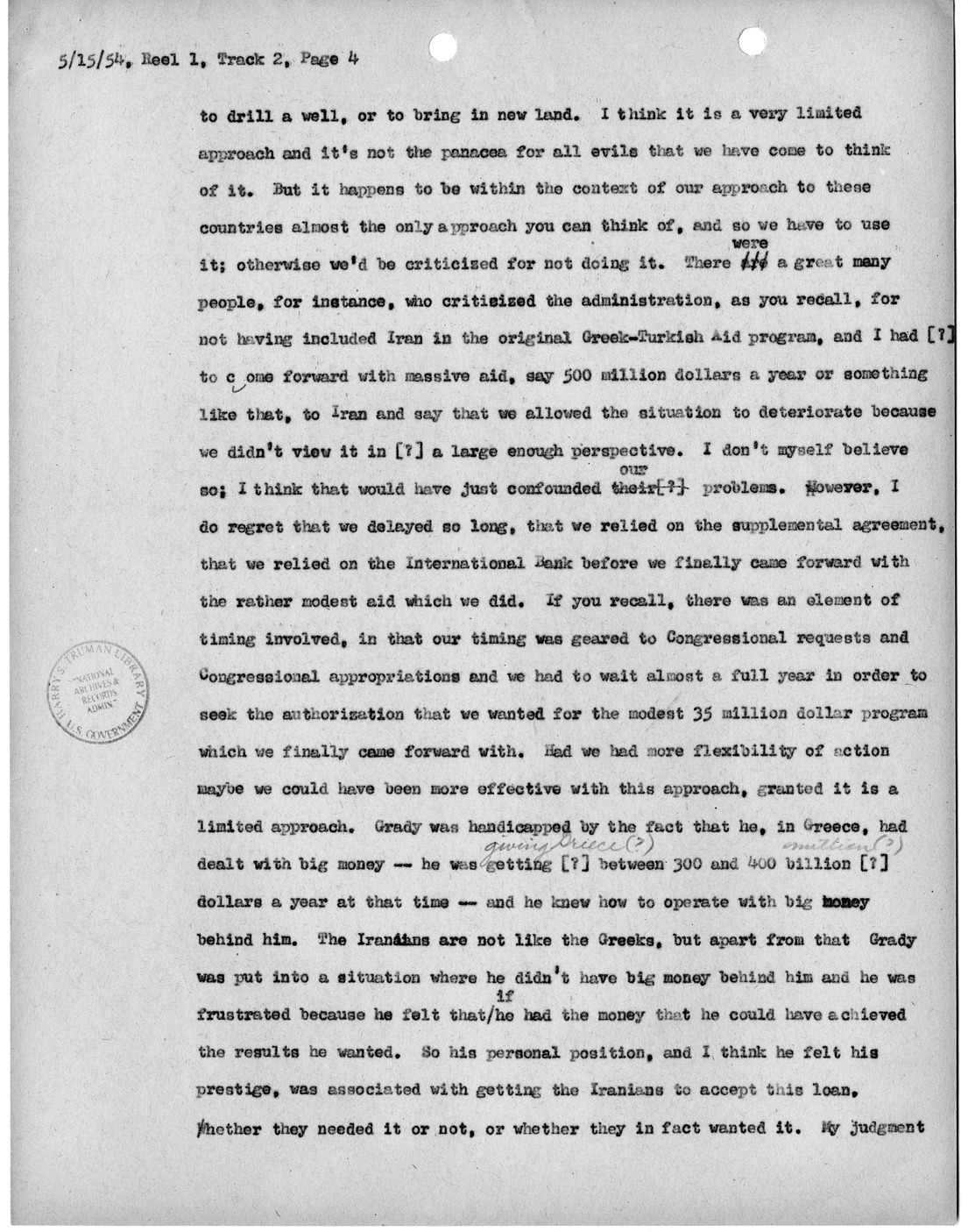 Transcript of Princeton Seminar Discussion, Reel 1, Track 2