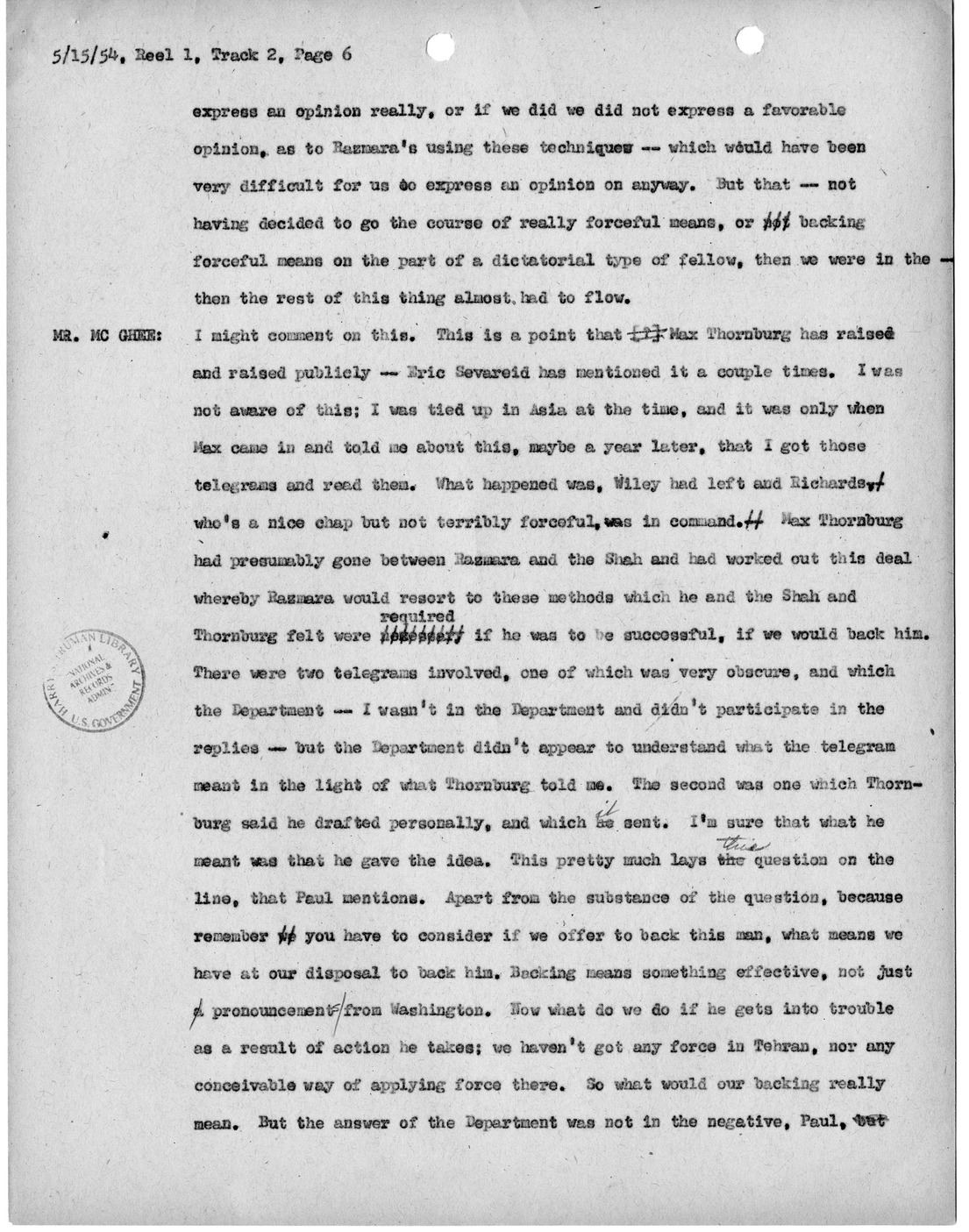 Transcript of Princeton Seminar Discussion, Reel 1, Track 2