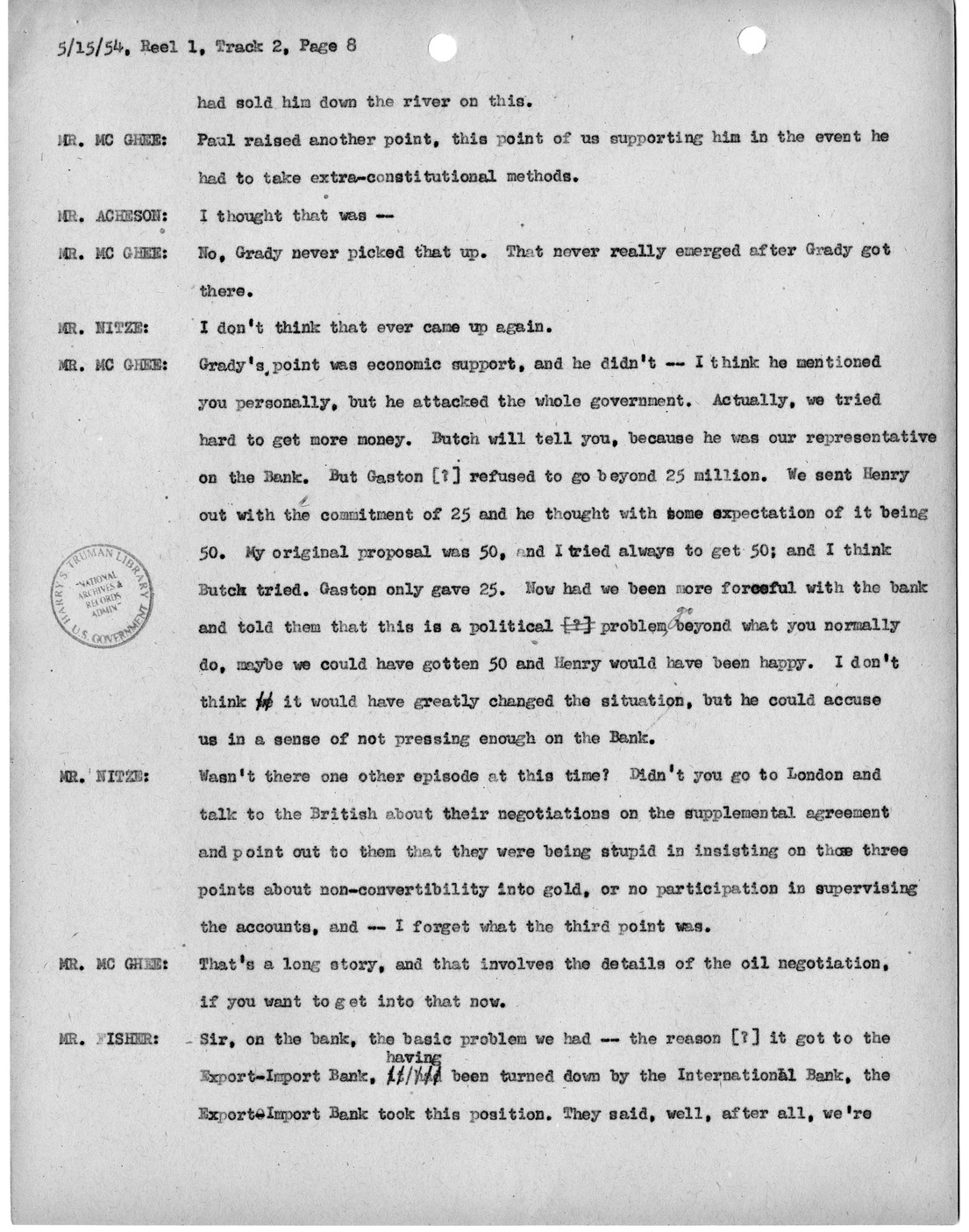 Transcript of Princeton Seminar Discussion, Reel 1, Track 2