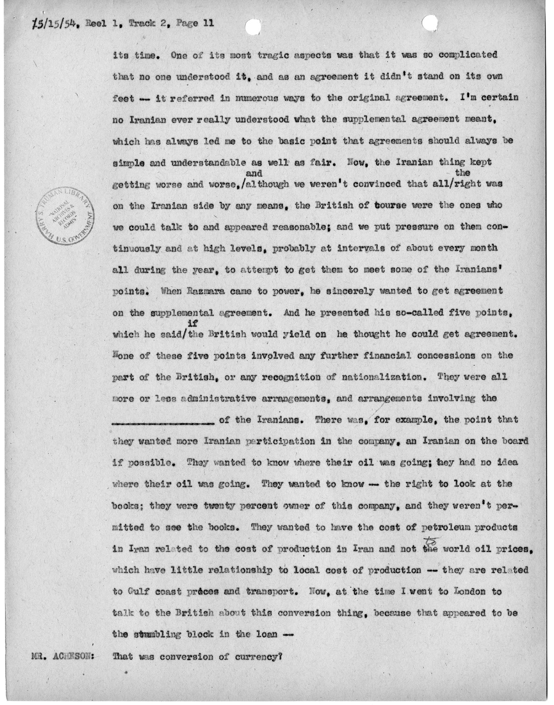 Transcript of Princeton Seminar Discussion, Reel 1, Track 2