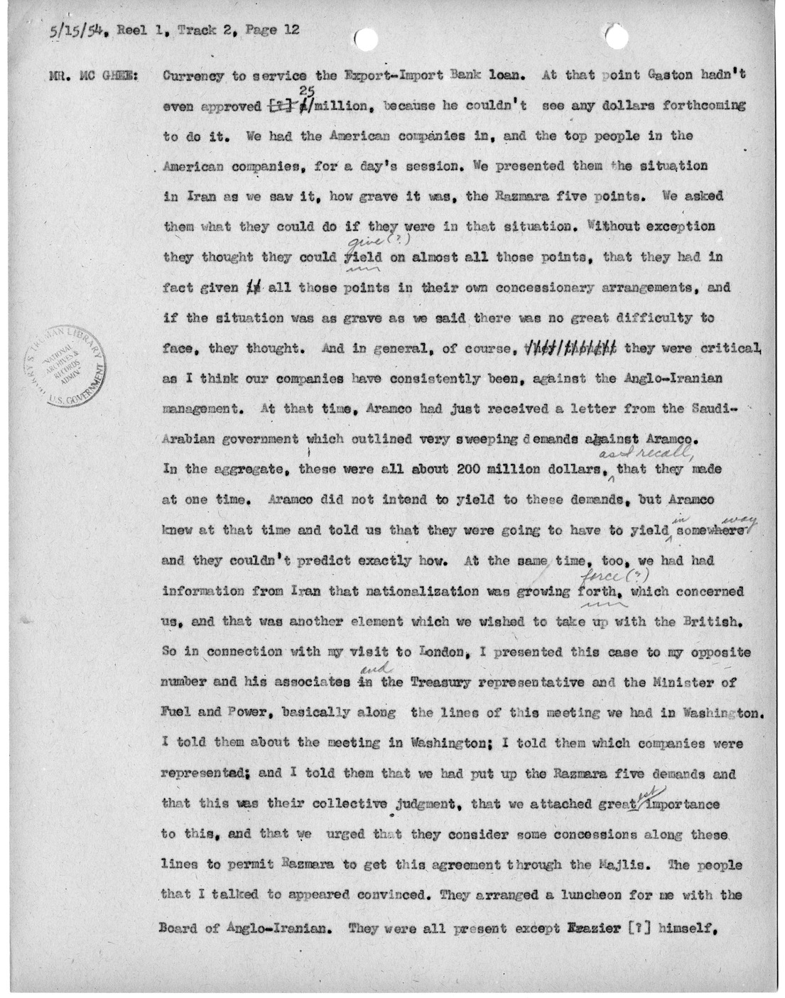 Transcript of Princeton Seminar Discussion, Reel 1, Track 2