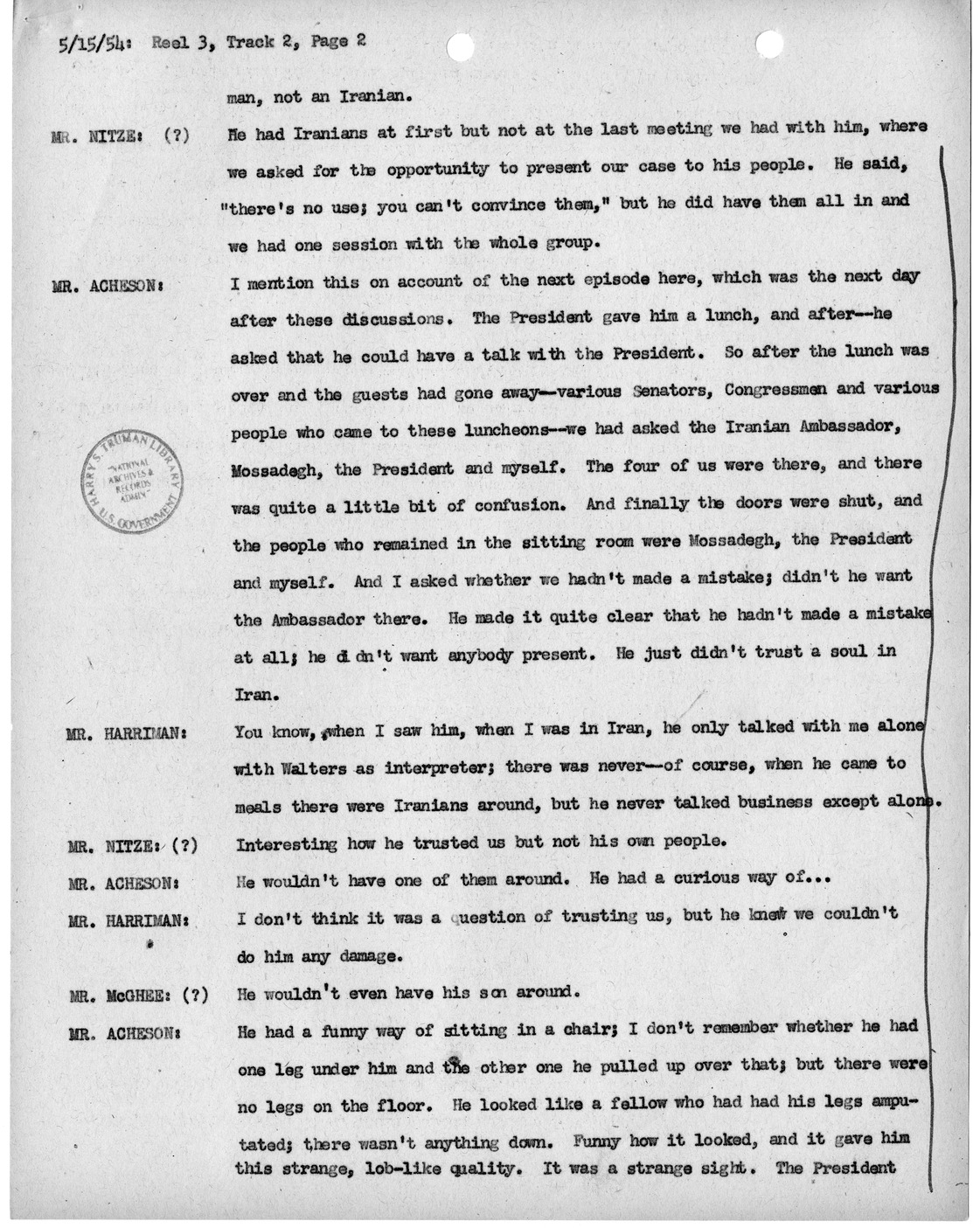 Transcript of Princeton Seminar Discussion, Reel 3, Track 2
