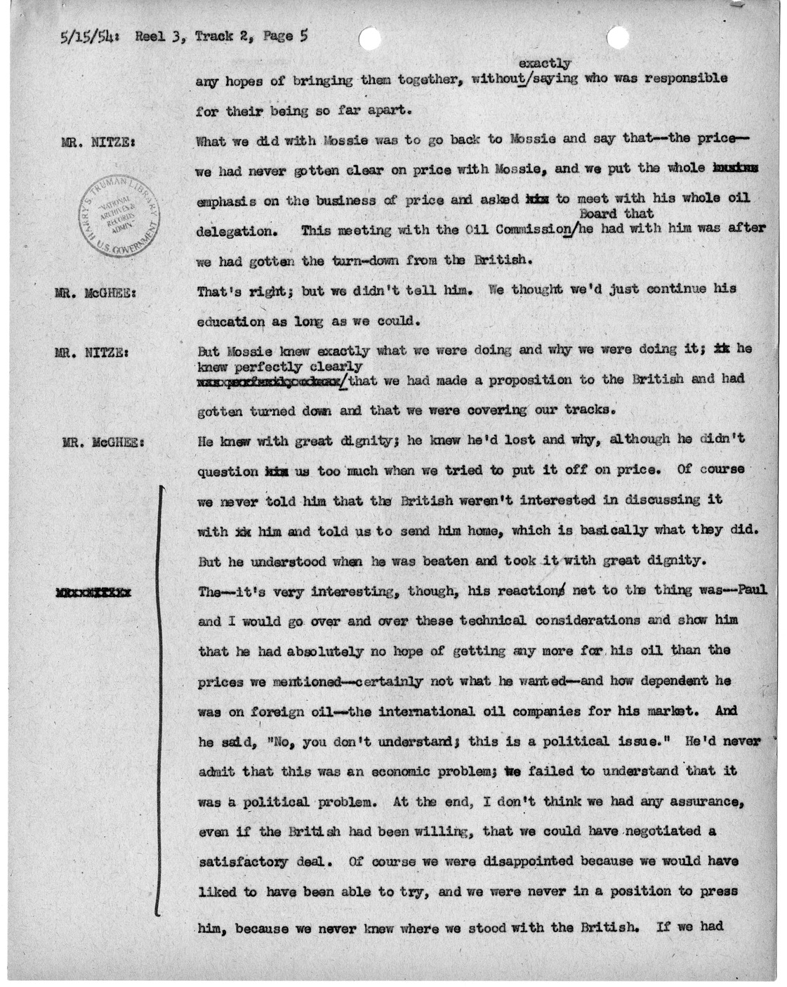 Transcript of Princeton Seminar Discussion, Reel 3, Track 2