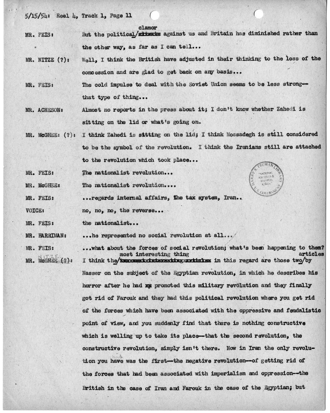 Transcript of Princeton Seminar Discussion, Reel 4, Track 1