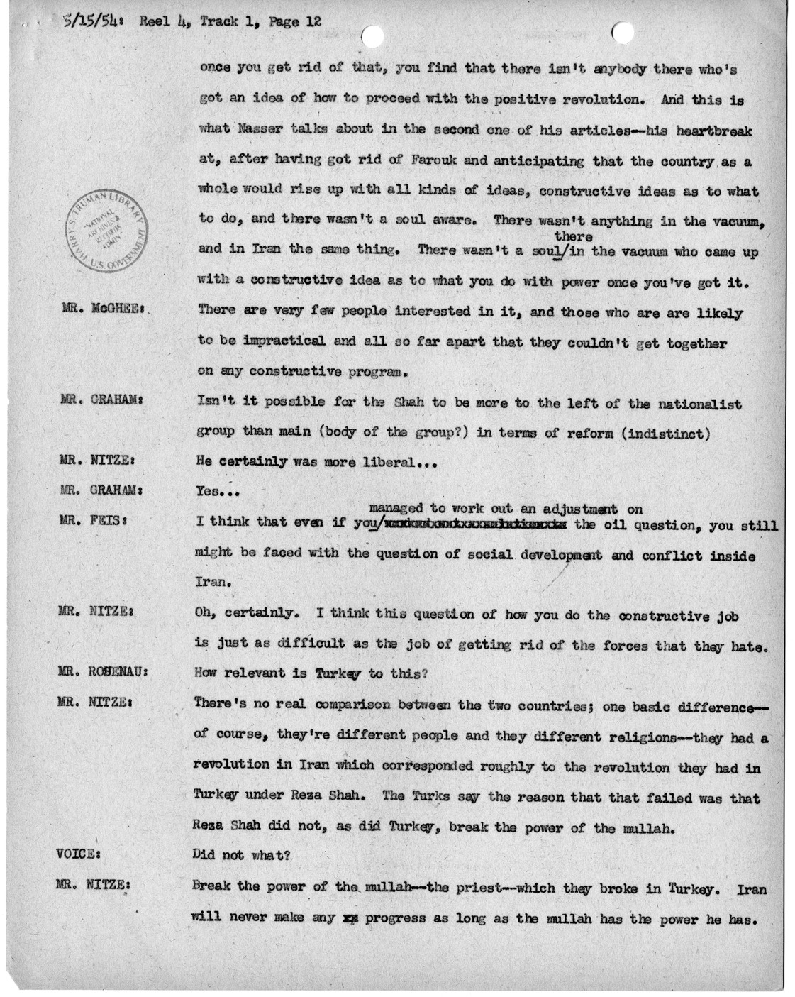 Transcript of Princeton Seminar Discussion, Reel 4, Track 1