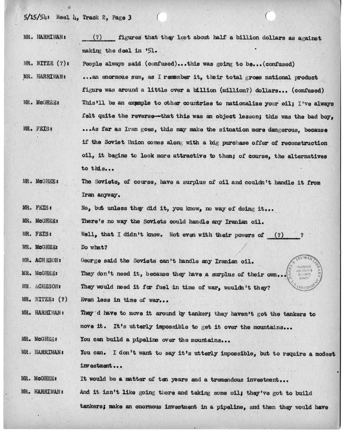 Transcript of Princeton Seminar Discussion, Reel 4, Track 2