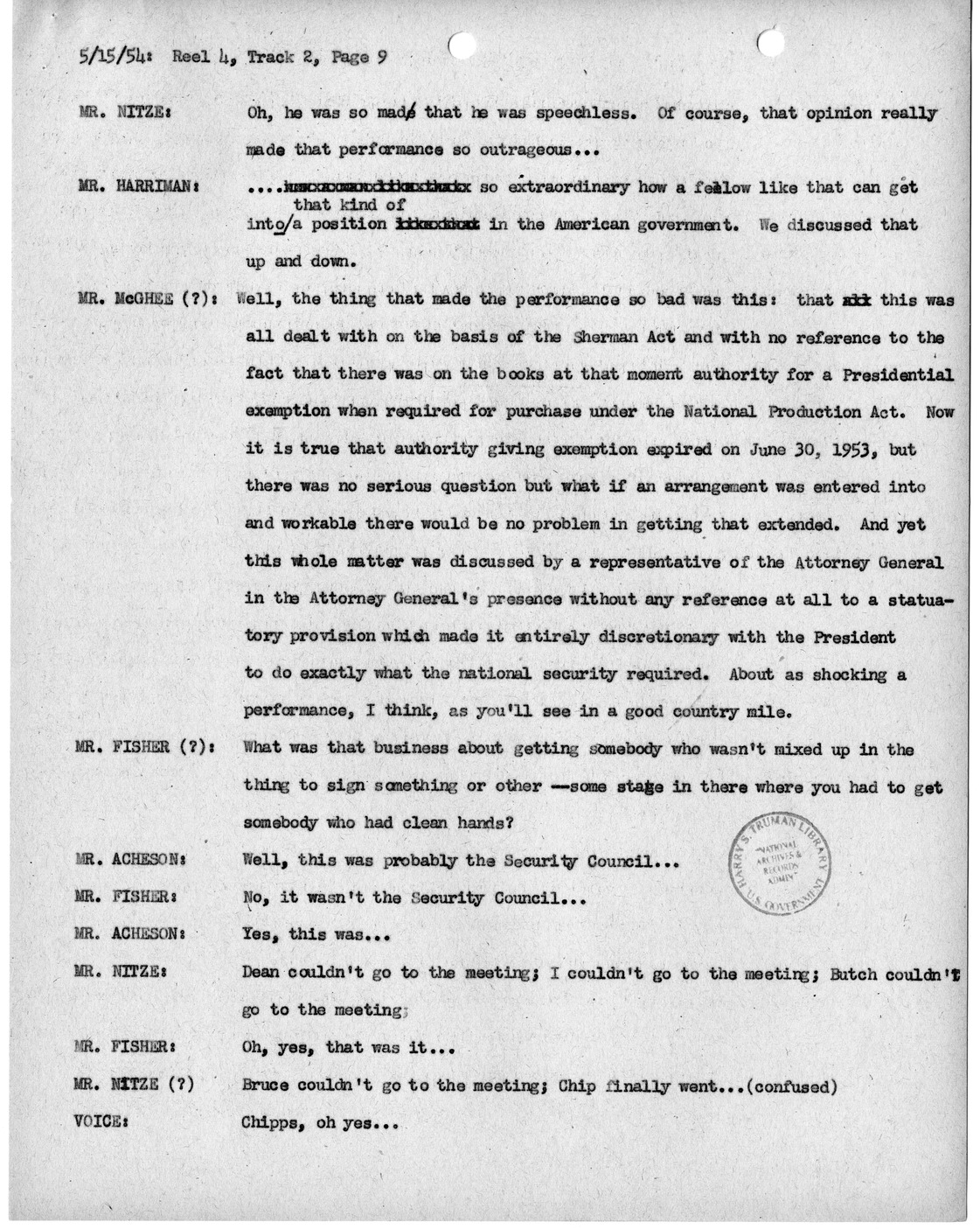 Transcript of Princeton Seminar Discussion, Reel 4, Track 2