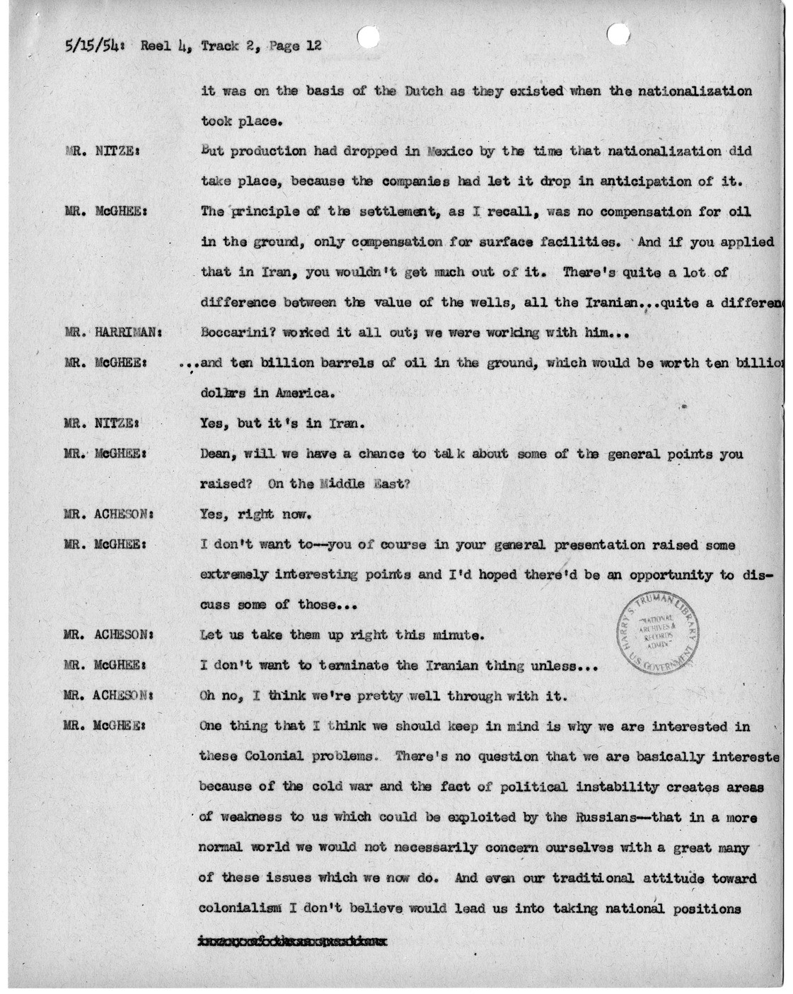 Transcript of Princeton Seminar Discussion, Reel 4, Track 2
