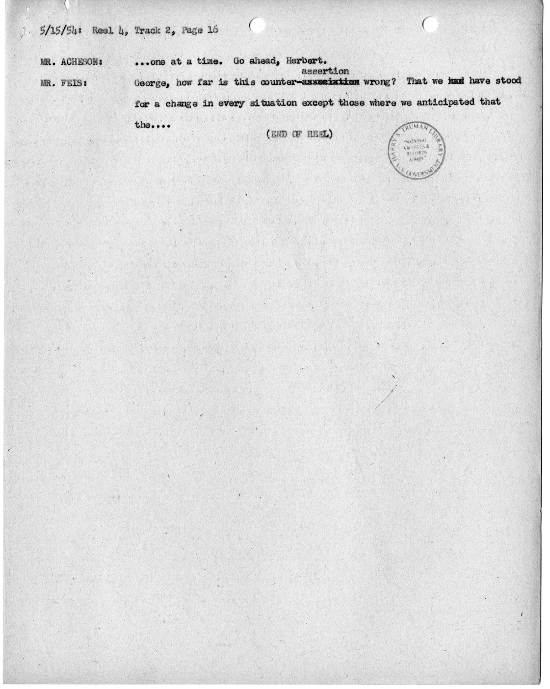 Transcript of Princeton Seminar Discussion, Reel 4, Track 2