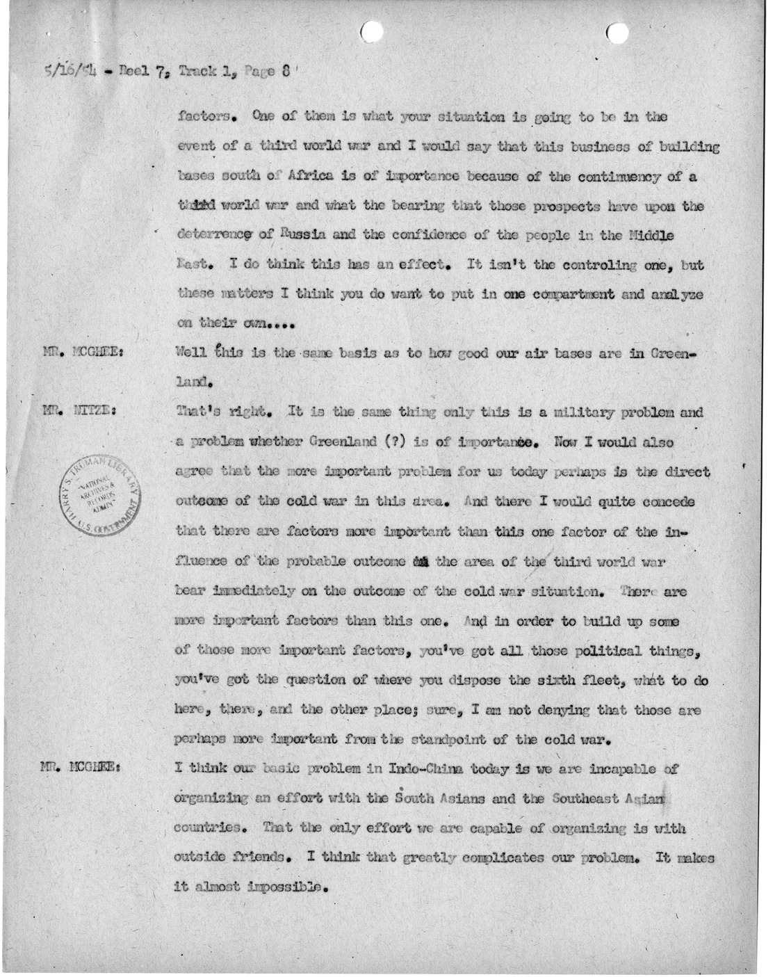 Transcript of Princeton Seminar Discussion, Reel 7, Track 1