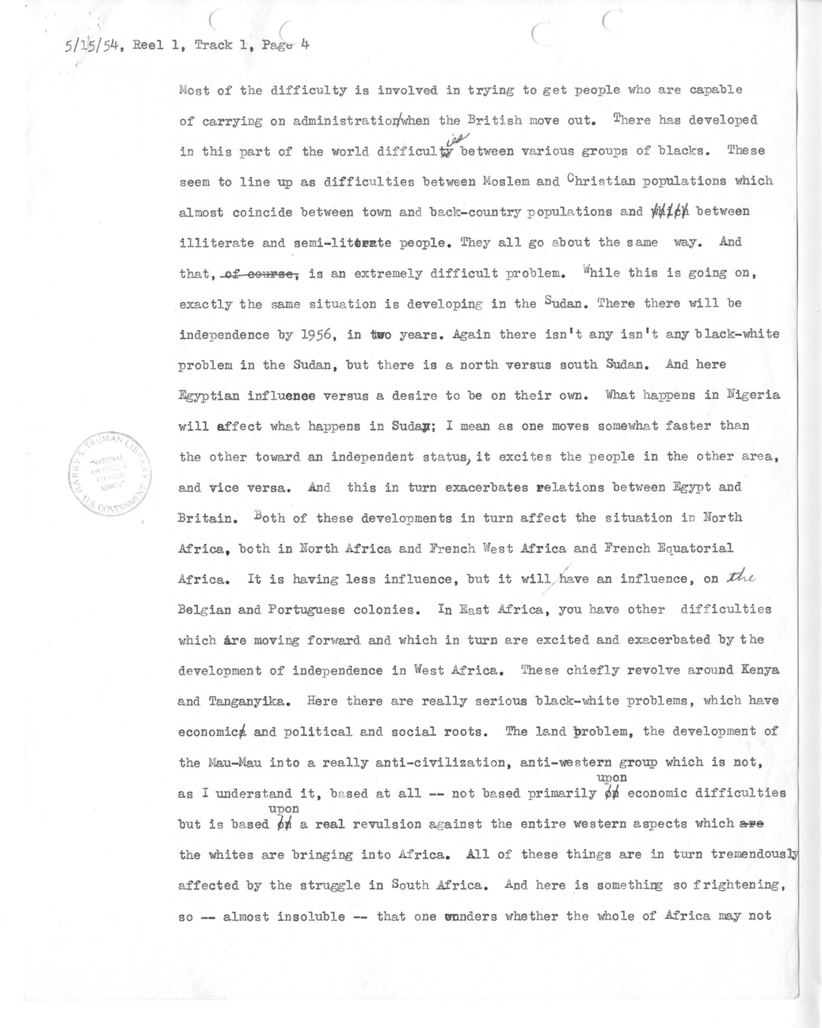 Transcript of Princeton Seminar Discussion, Reel 1, Track 1