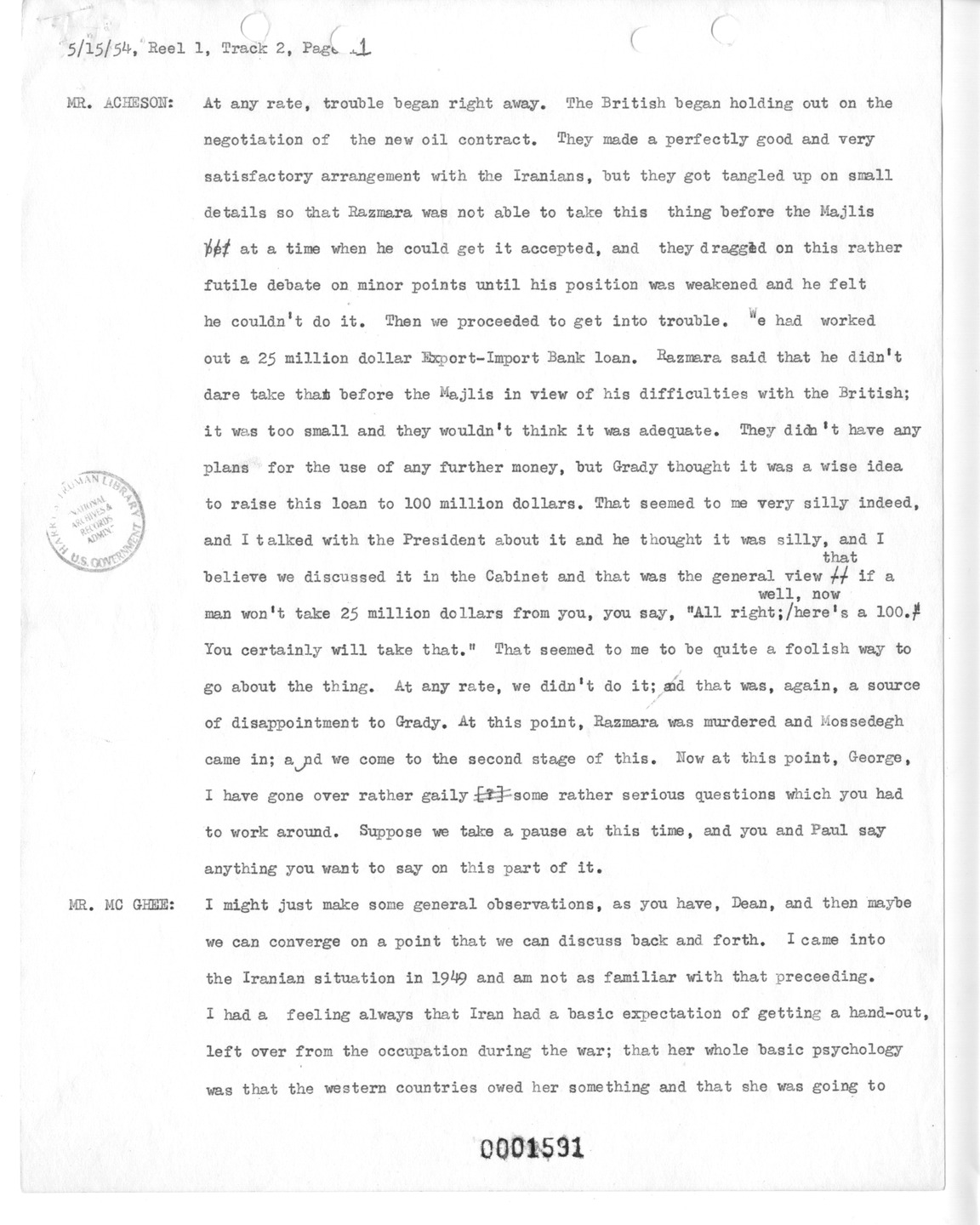 Transcript of Princeton Seminar Discussion, Reel 1, Track 2