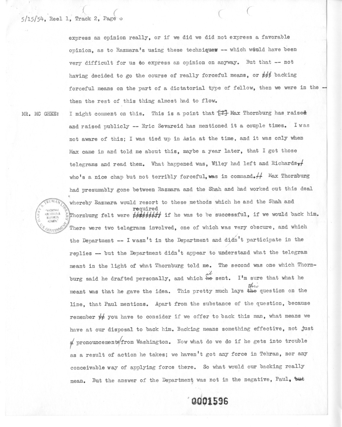 Transcript of Princeton Seminar Discussion, Reel 1, Track 2