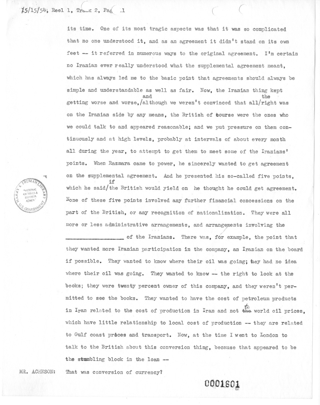 Transcript of Princeton Seminar Discussion, Reel 1, Track 2