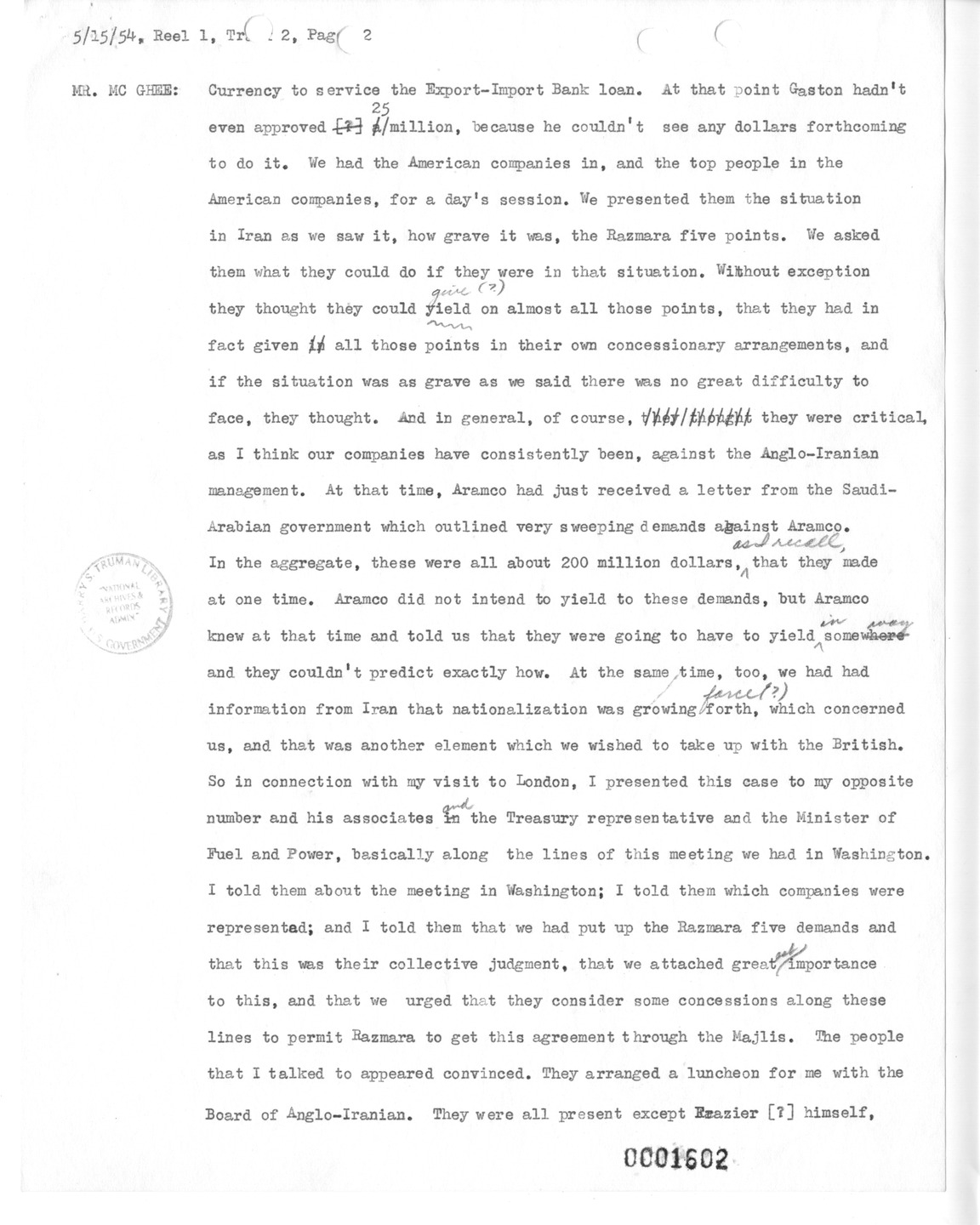 Transcript of Princeton Seminar Discussion, Reel 1, Track 2