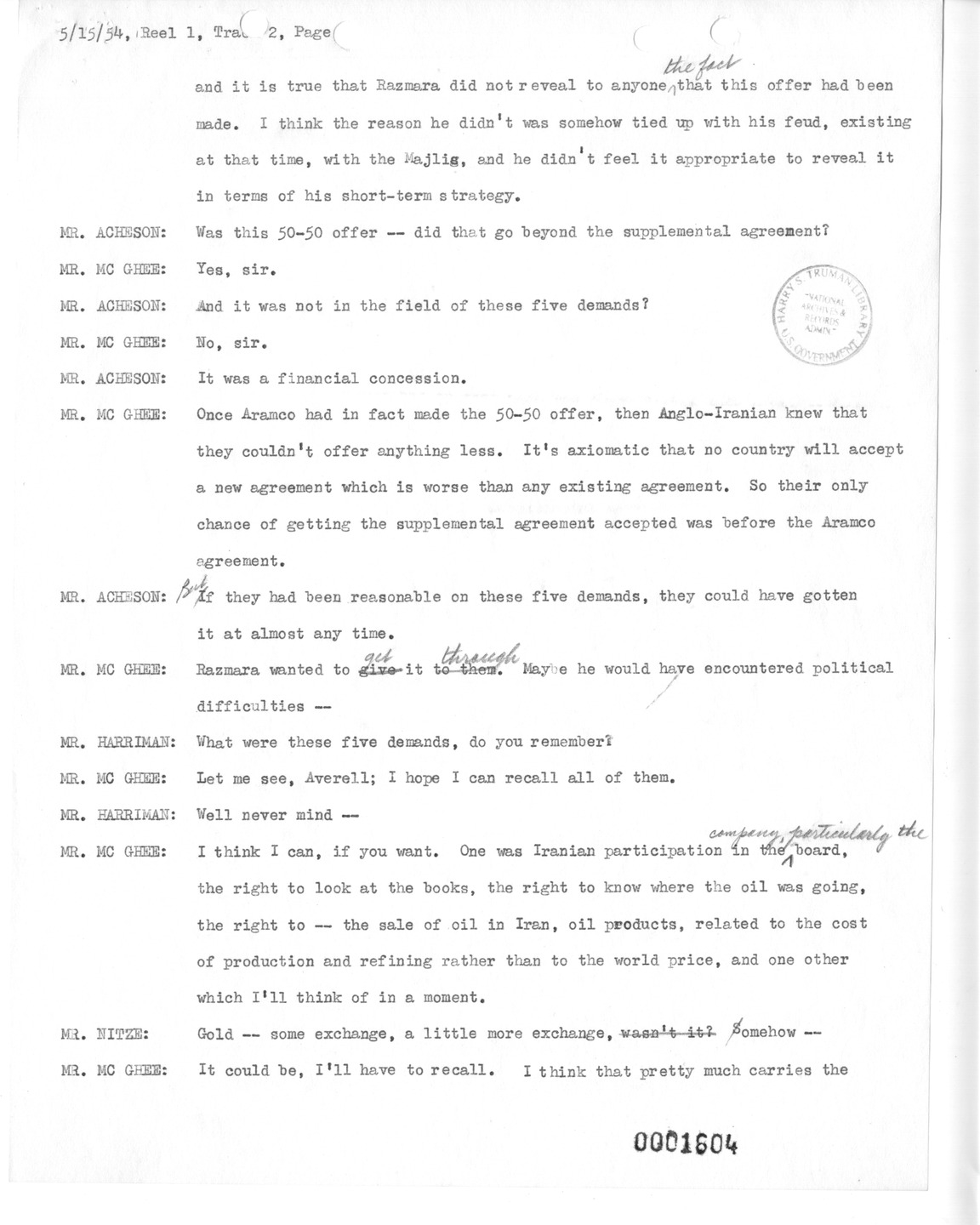 Transcript of Princeton Seminar Discussion, Reel 1, Track 2