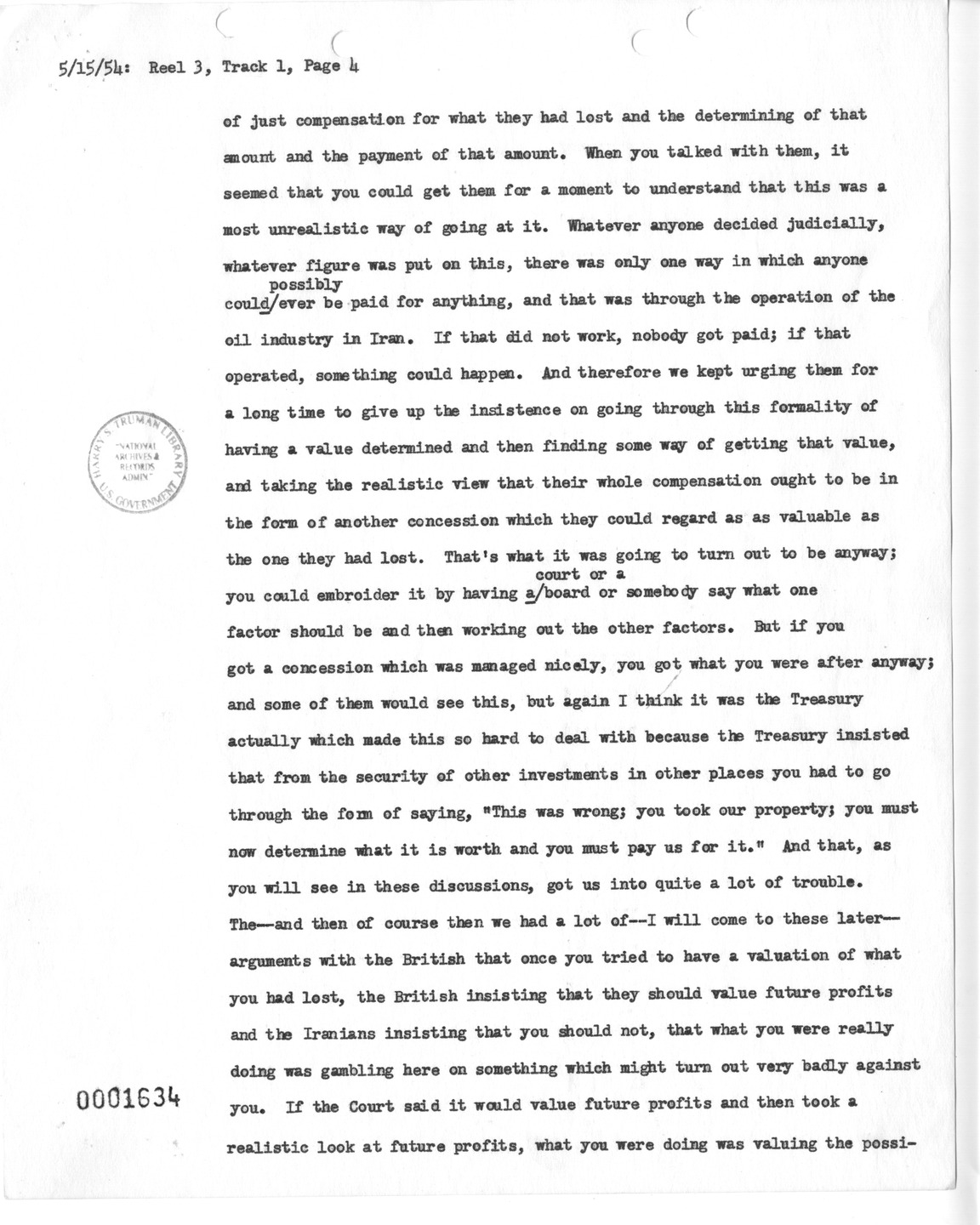 Transcript of Princeton Seminar Discussion, Reel 3, Track 1