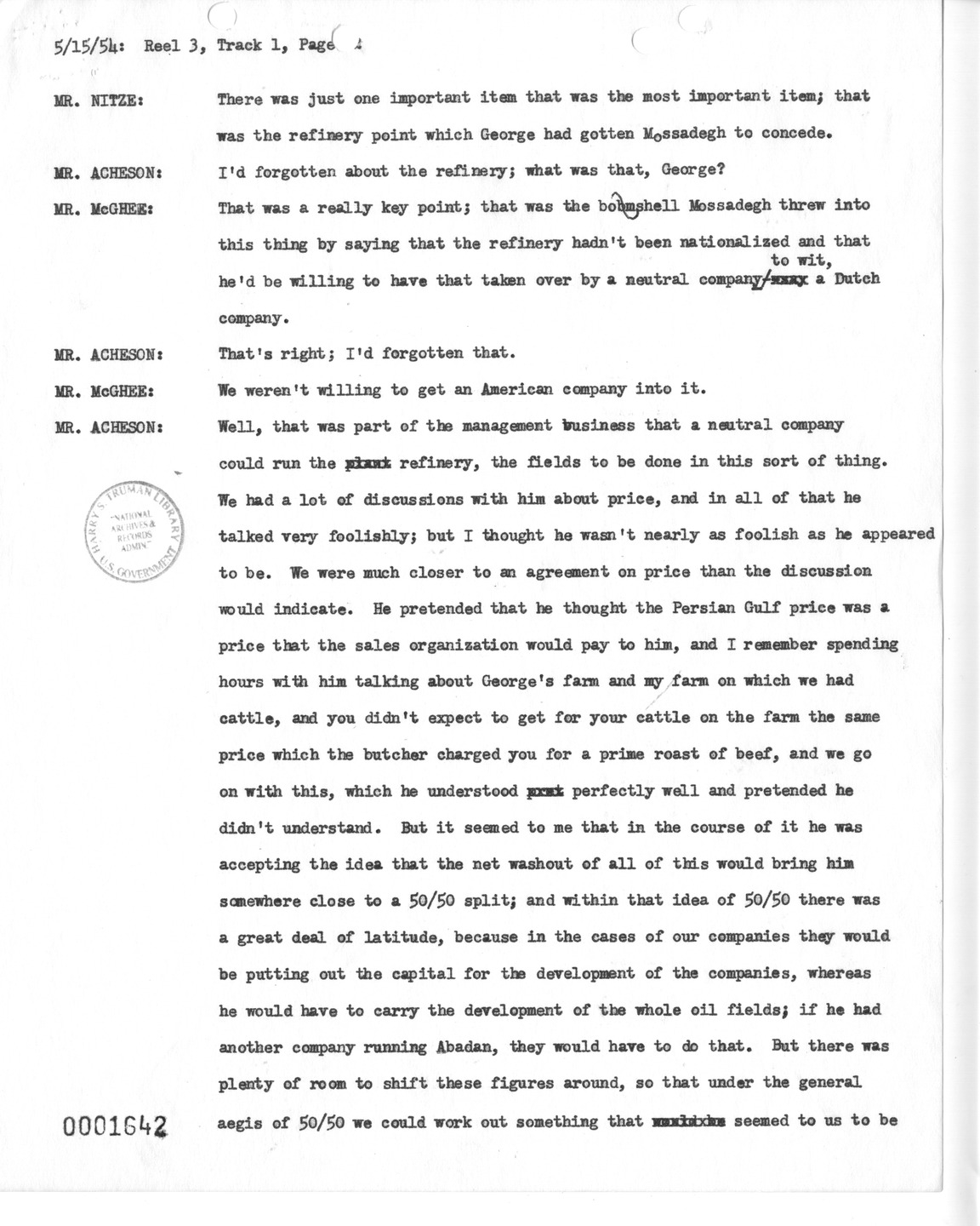 Transcript of Princeton Seminar Discussion, Reel 3, Track 1