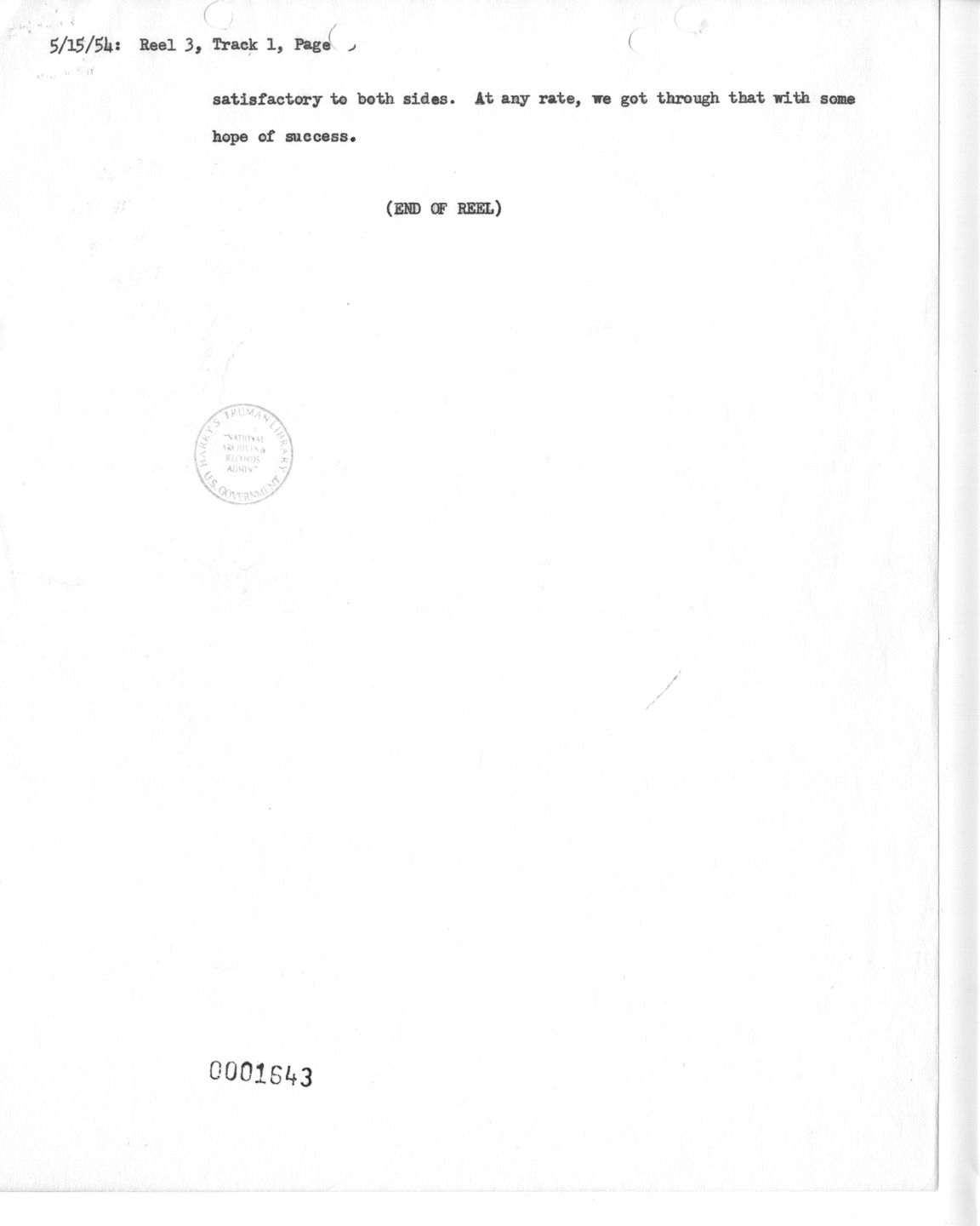Transcript of Princeton Seminar Discussion, Reel 3, Track 1