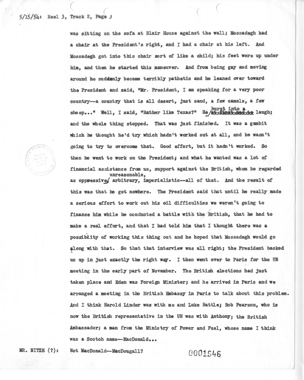 Transcript of Princeton Seminar Discussion, Reel 3, Track 2