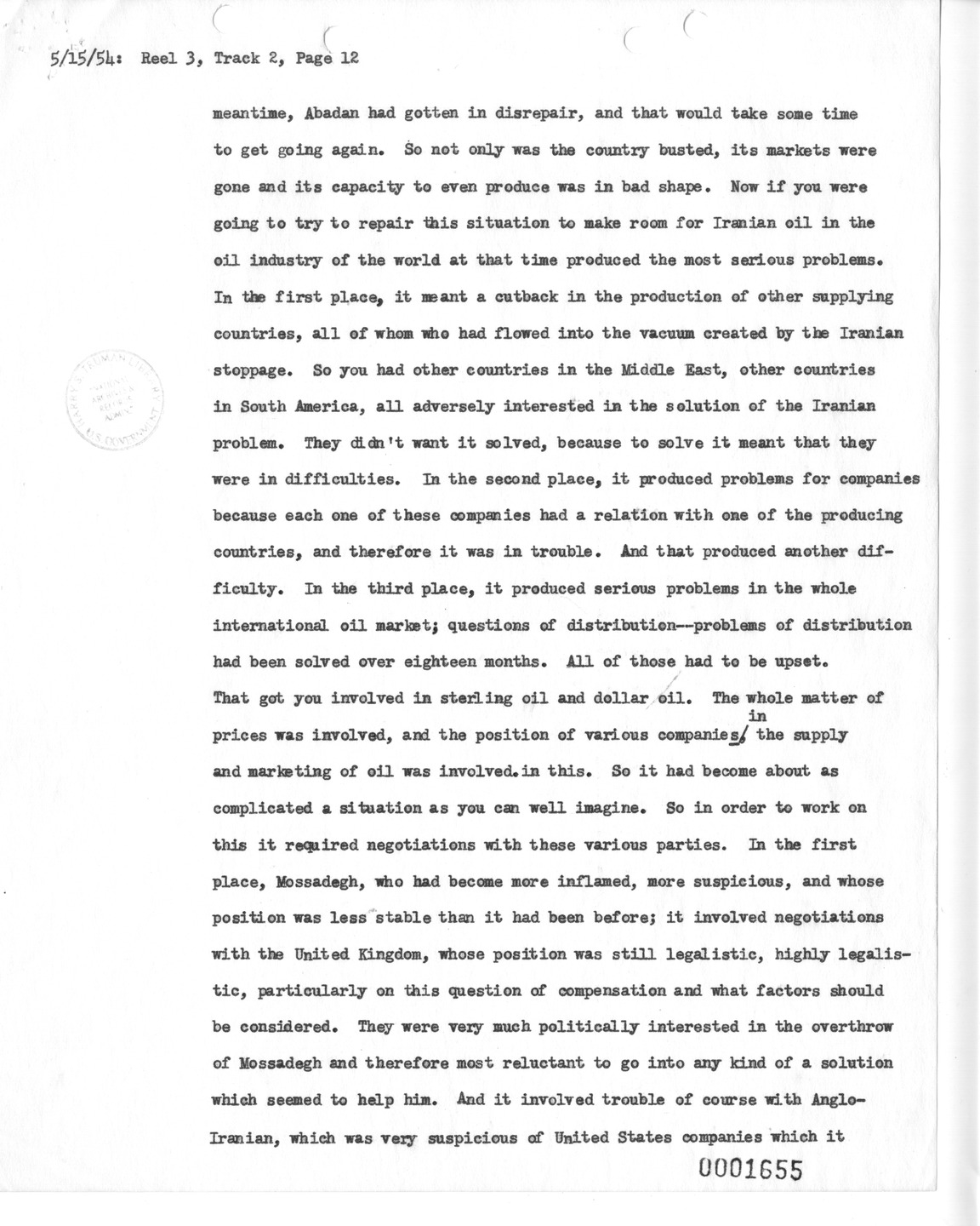 Transcript of Princeton Seminar Discussion, Reel 3, Track 2