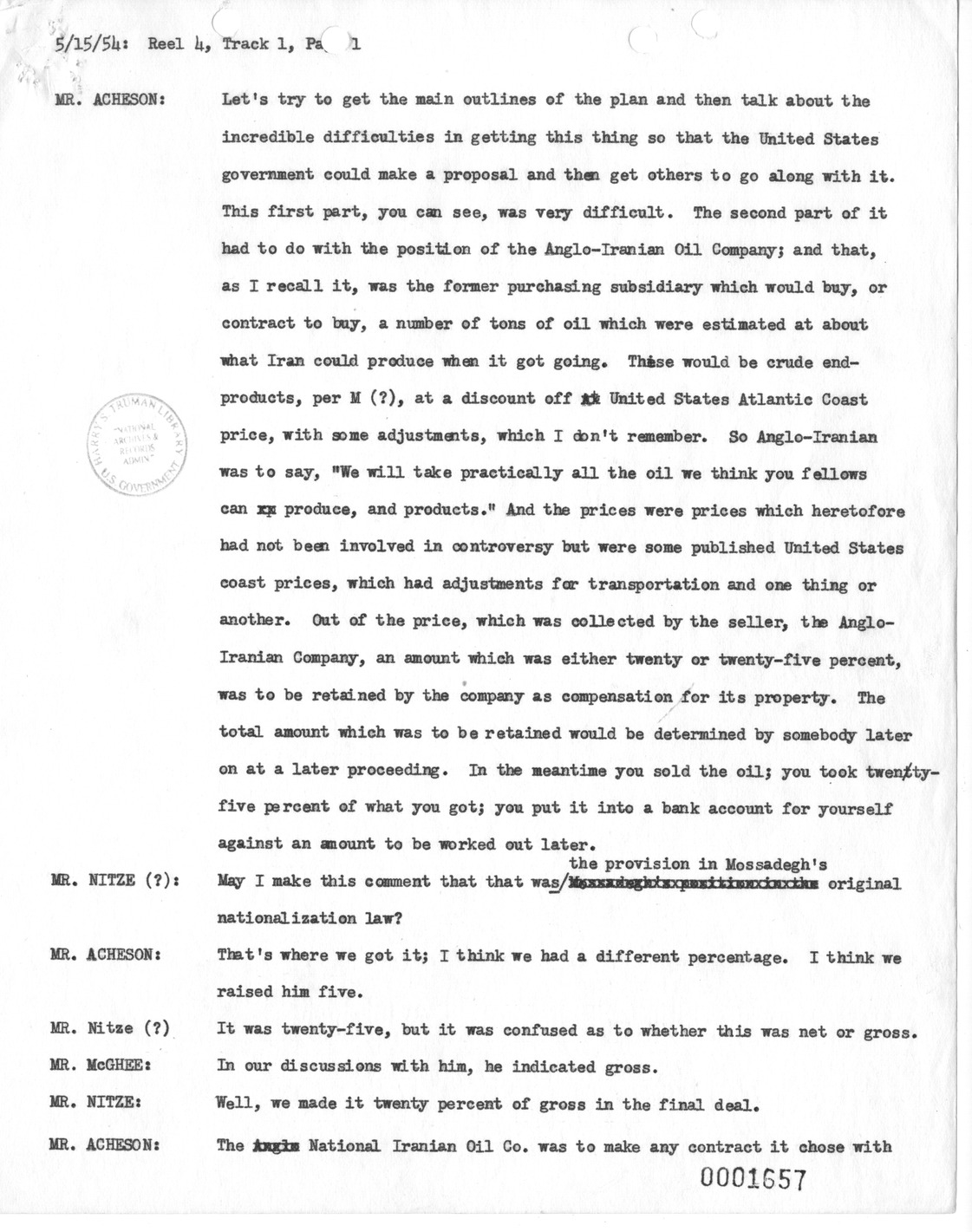 Transcript of Princeton Seminar Discussion, Reel 4, Track 1
