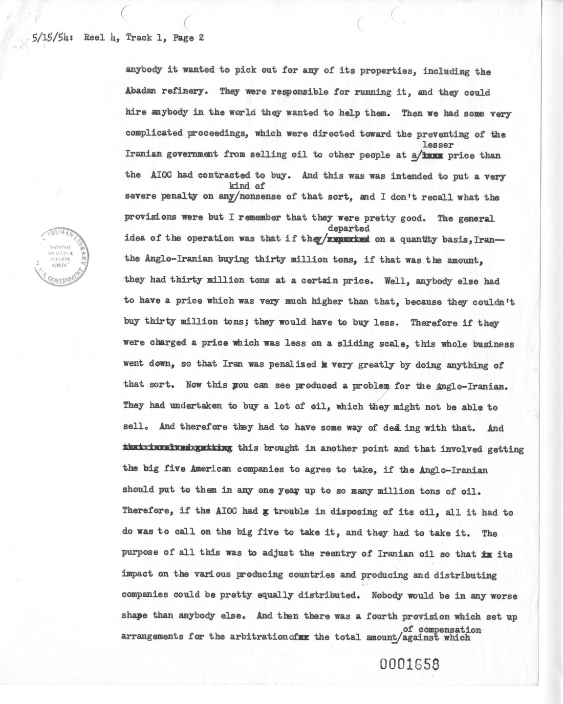 Transcript of Princeton Seminar Discussion, Reel 4, Track 1