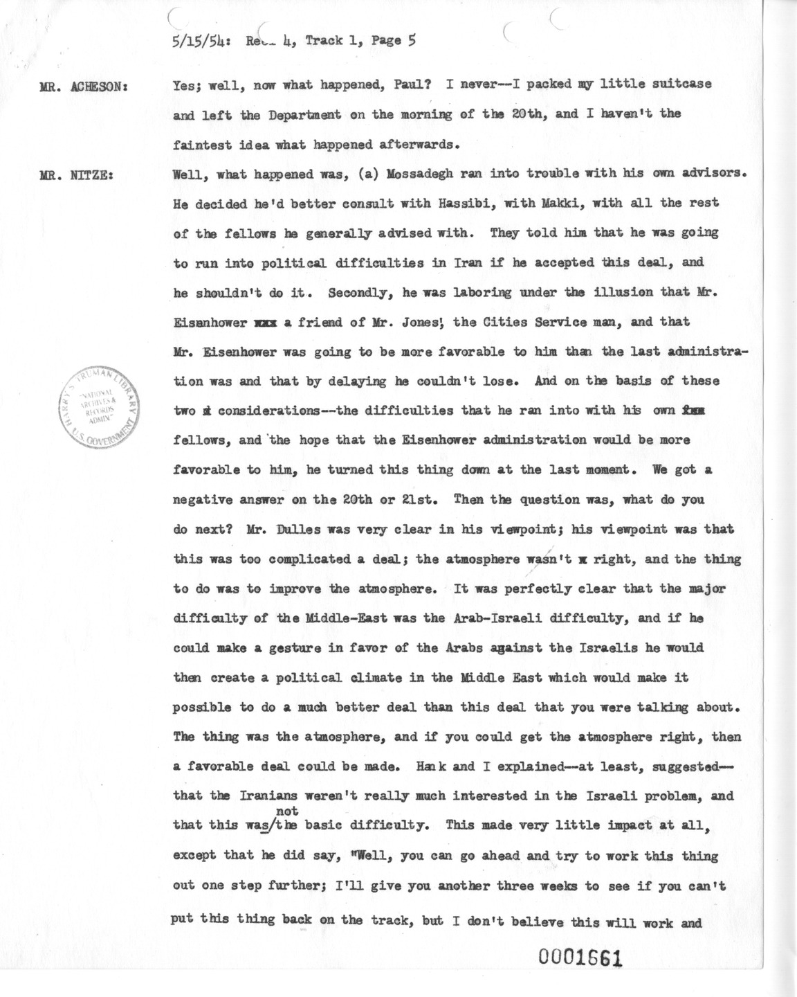 Transcript of Princeton Seminar Discussion, Reel 4, Track 1