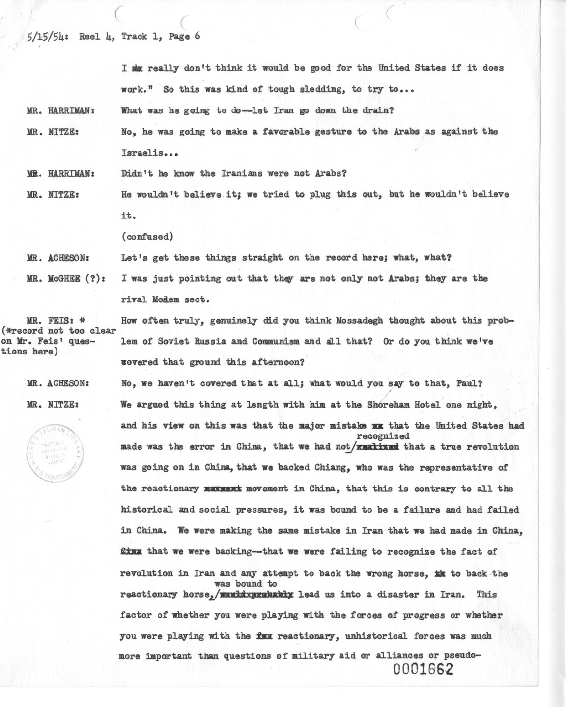 Transcript of Princeton Seminar Discussion, Reel 4, Track 1
