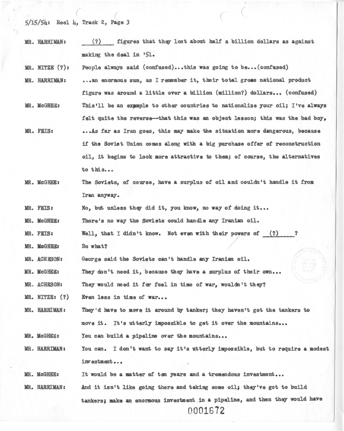 Transcript of Princeton Seminar Discussion, Reel 4, Track 2