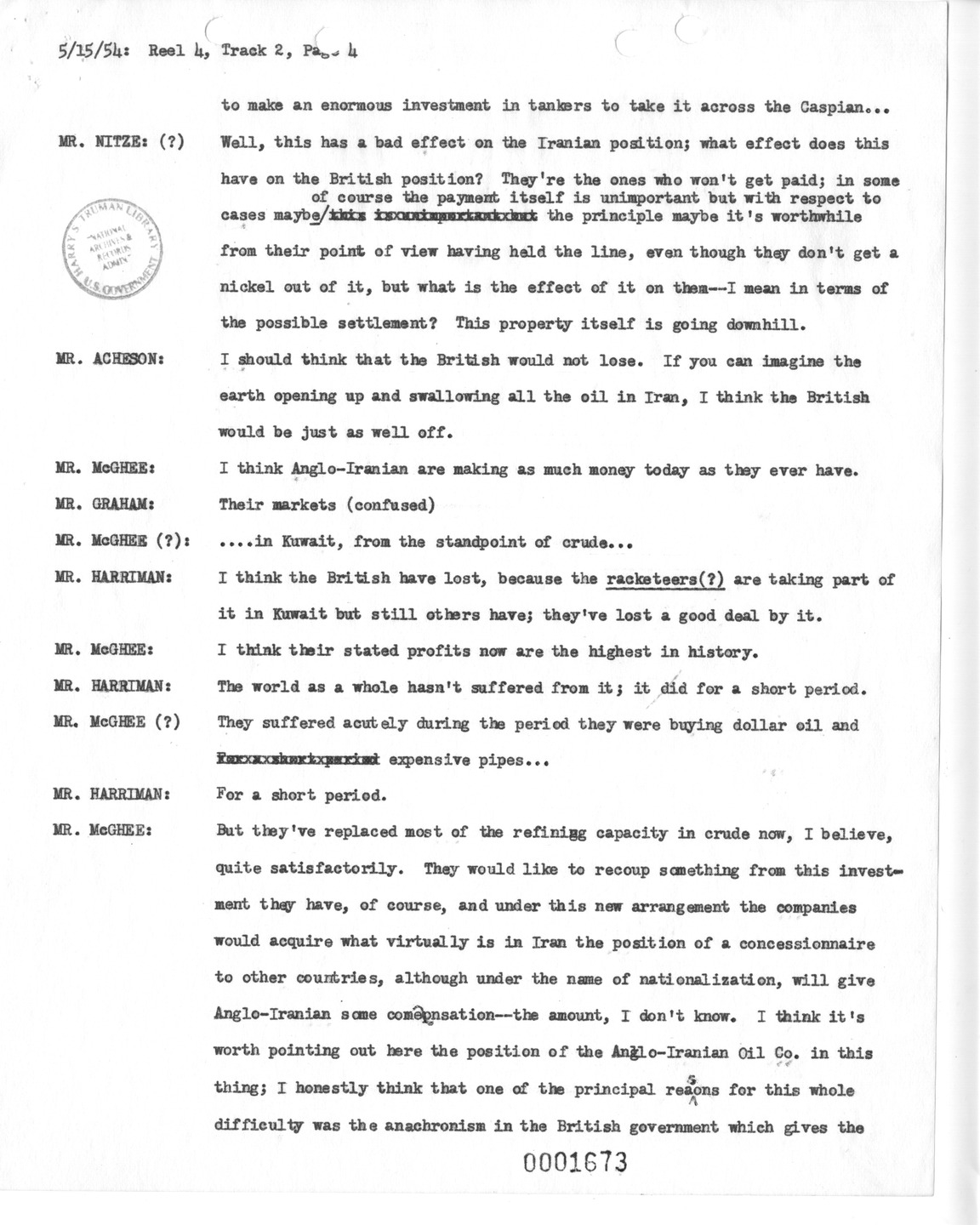 Transcript of Princeton Seminar Discussion, Reel 4, Track 2