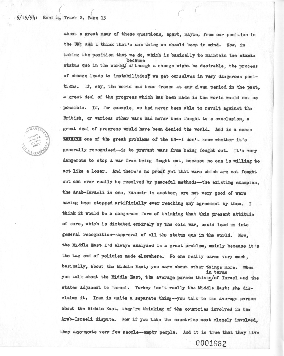 Transcript of Princeton Seminar Discussion, Reel 4, Track 2