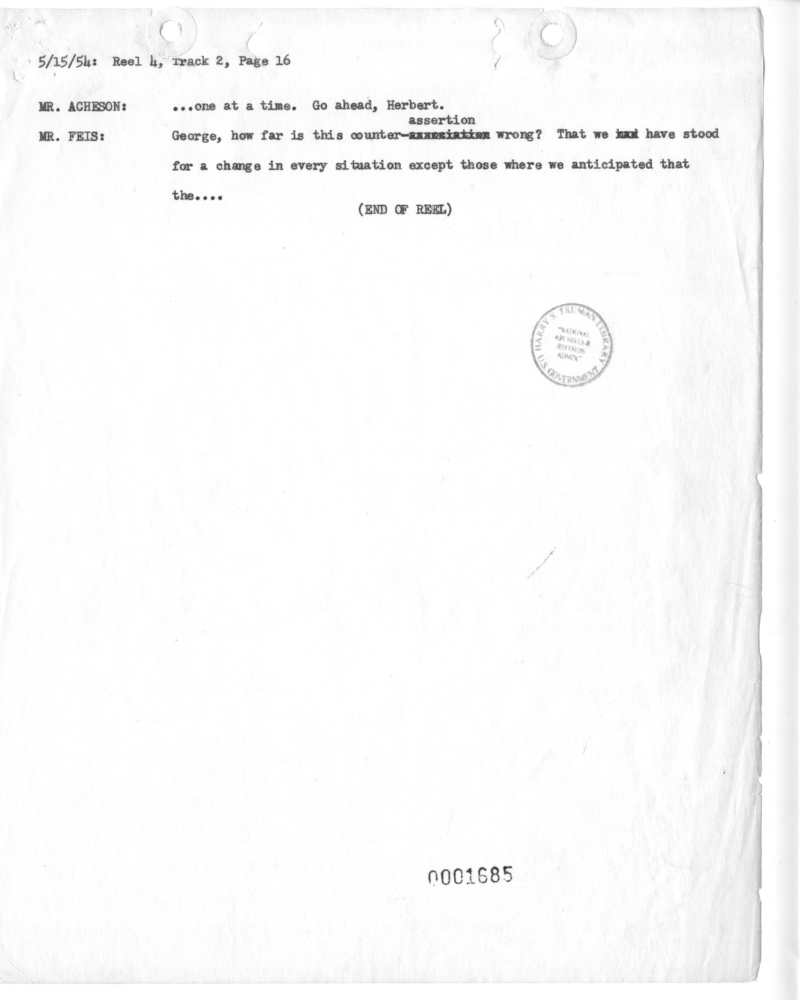 Transcript of Princeton Seminar Discussion, Reel 4, Track 2