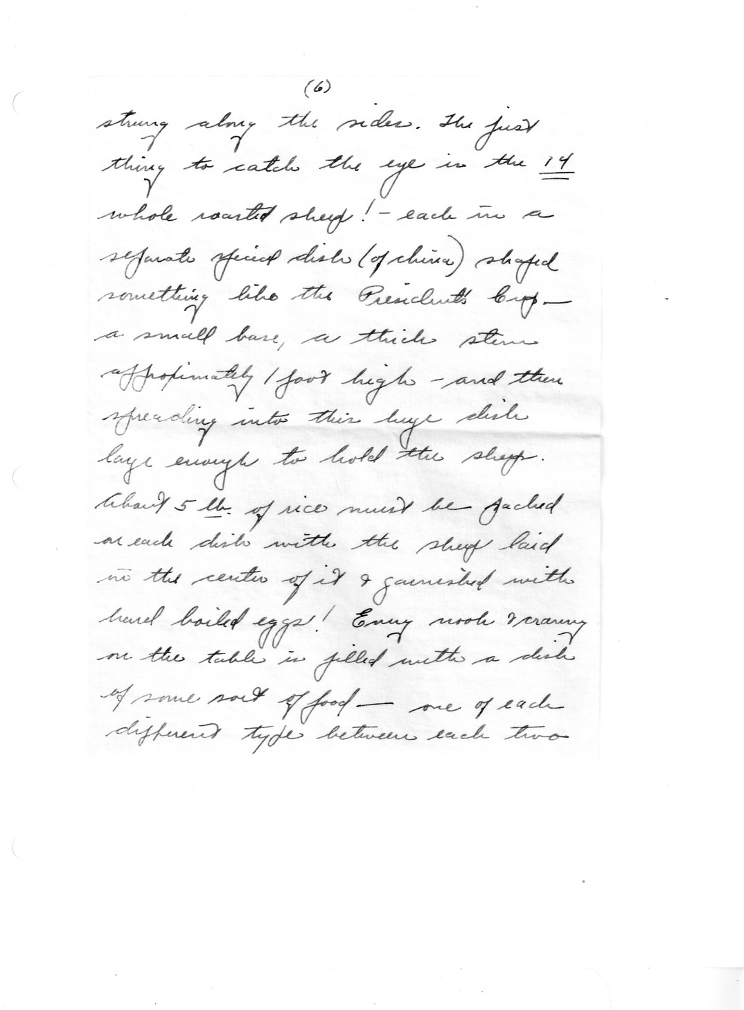 Handwritten Letter from Dr. Darrell Crain to Louise Crain