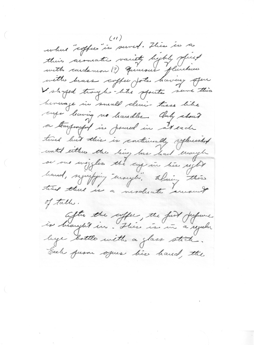 Handwritten Letter from Dr. Darrell Crain to Louise Crain